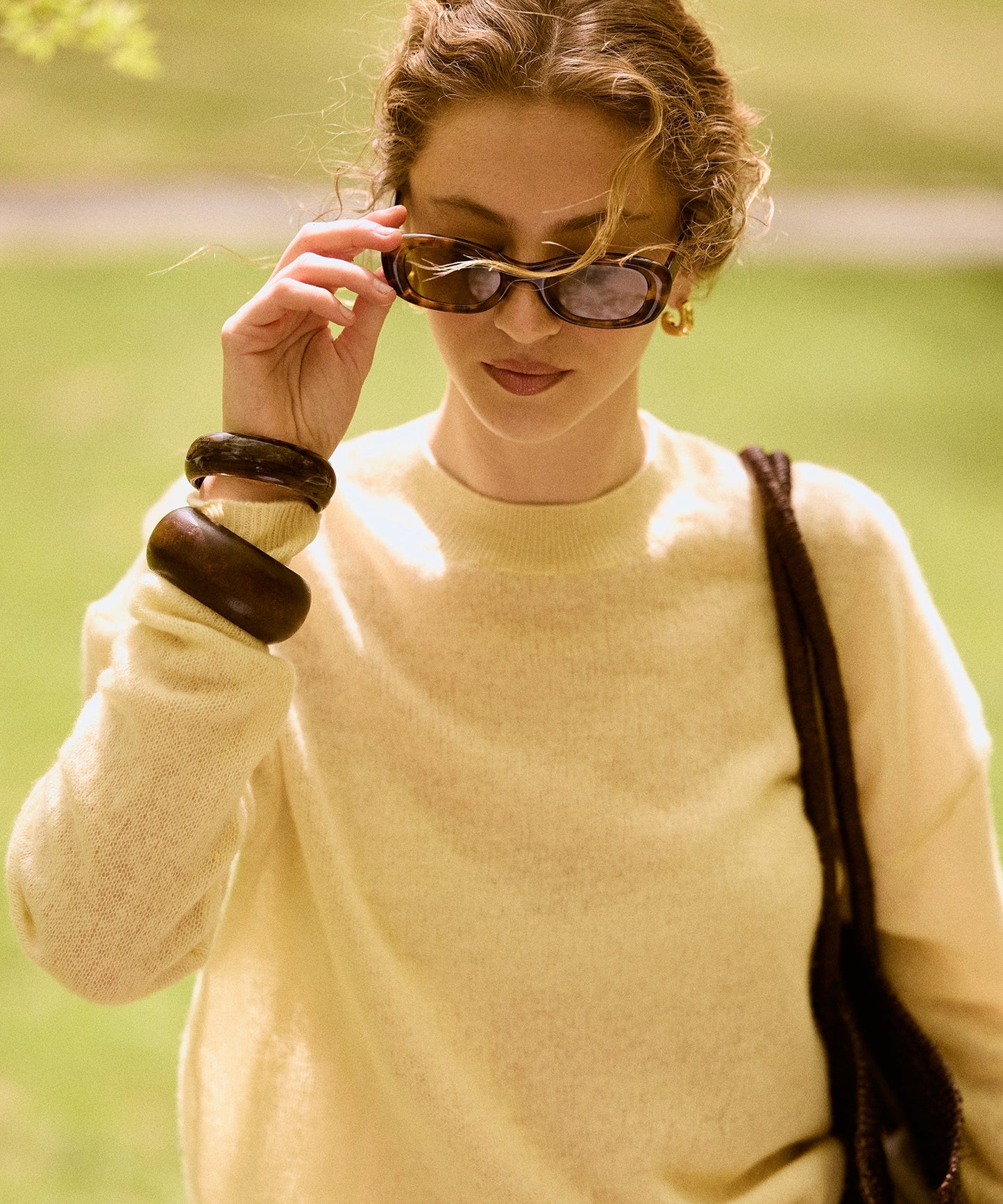 Featherweight Cashmere Crewneck Sweater