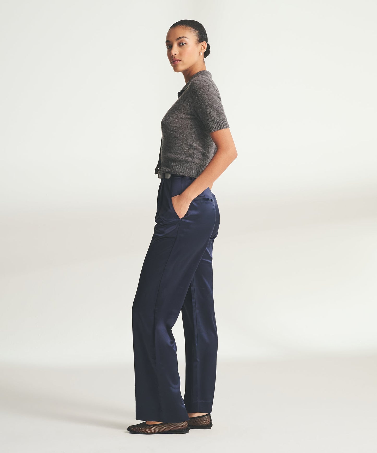 Featherweight Cashmere Short Sleeve Cardigan