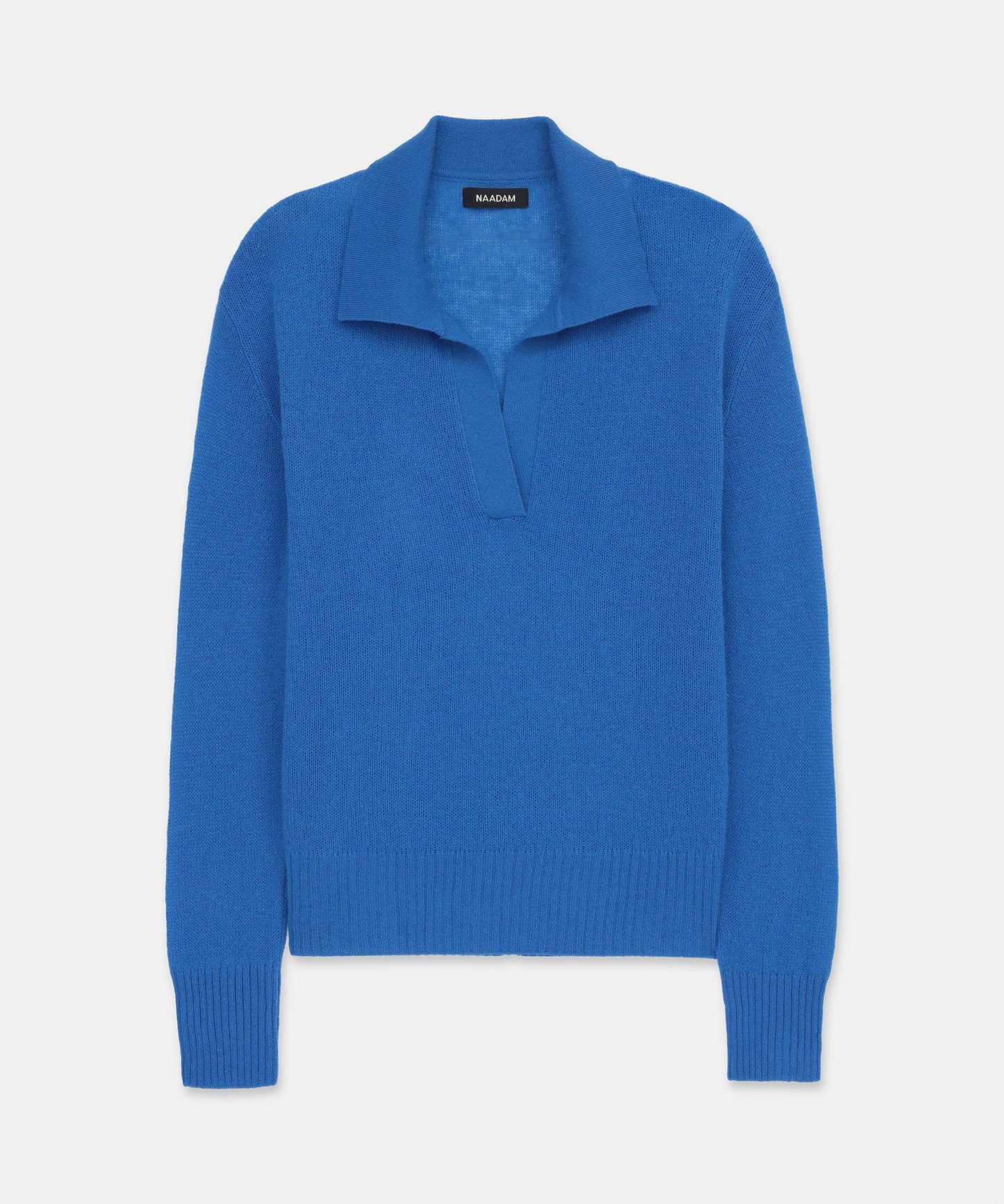 Featherweight Cashmere Polo Sweater