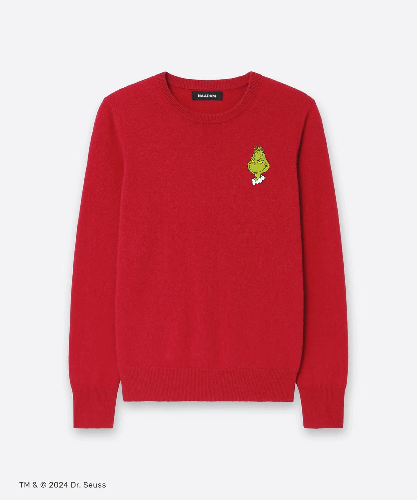 Women's Dr. Seuss The Grinch Cashmere Holiday Sweater