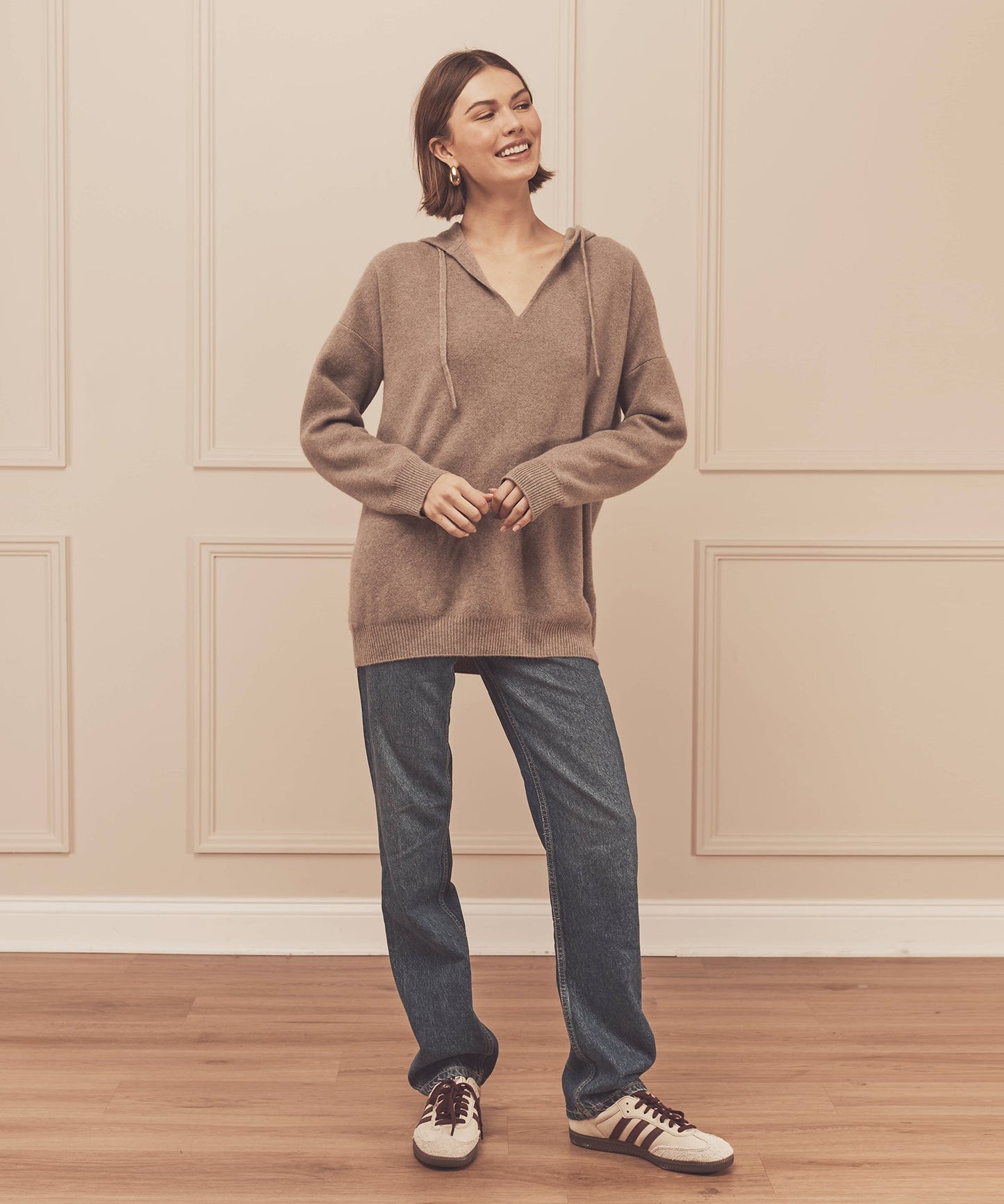 Cashmino Tunic Hoodie