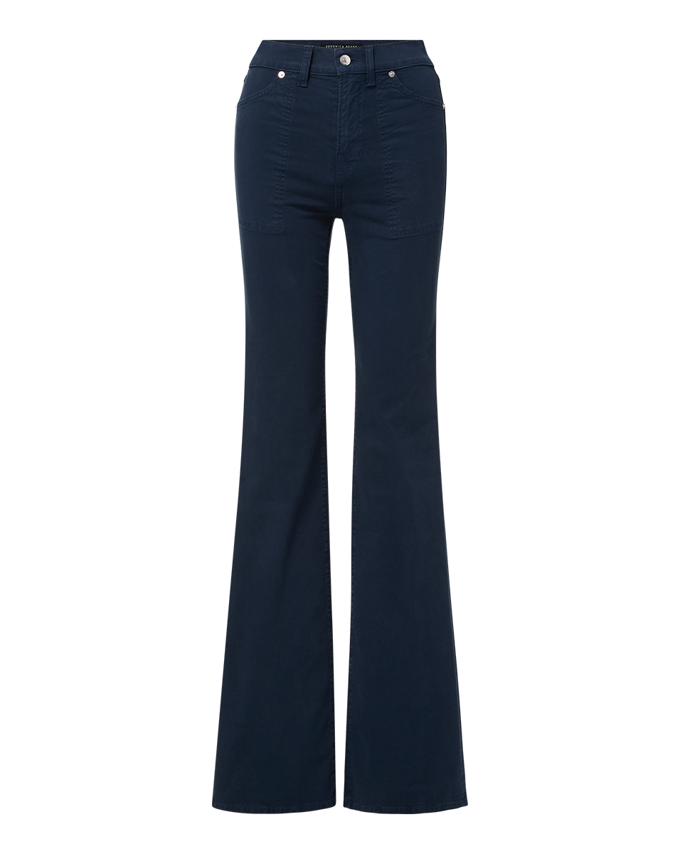 Crosbie Slim Wide-Leg Pant