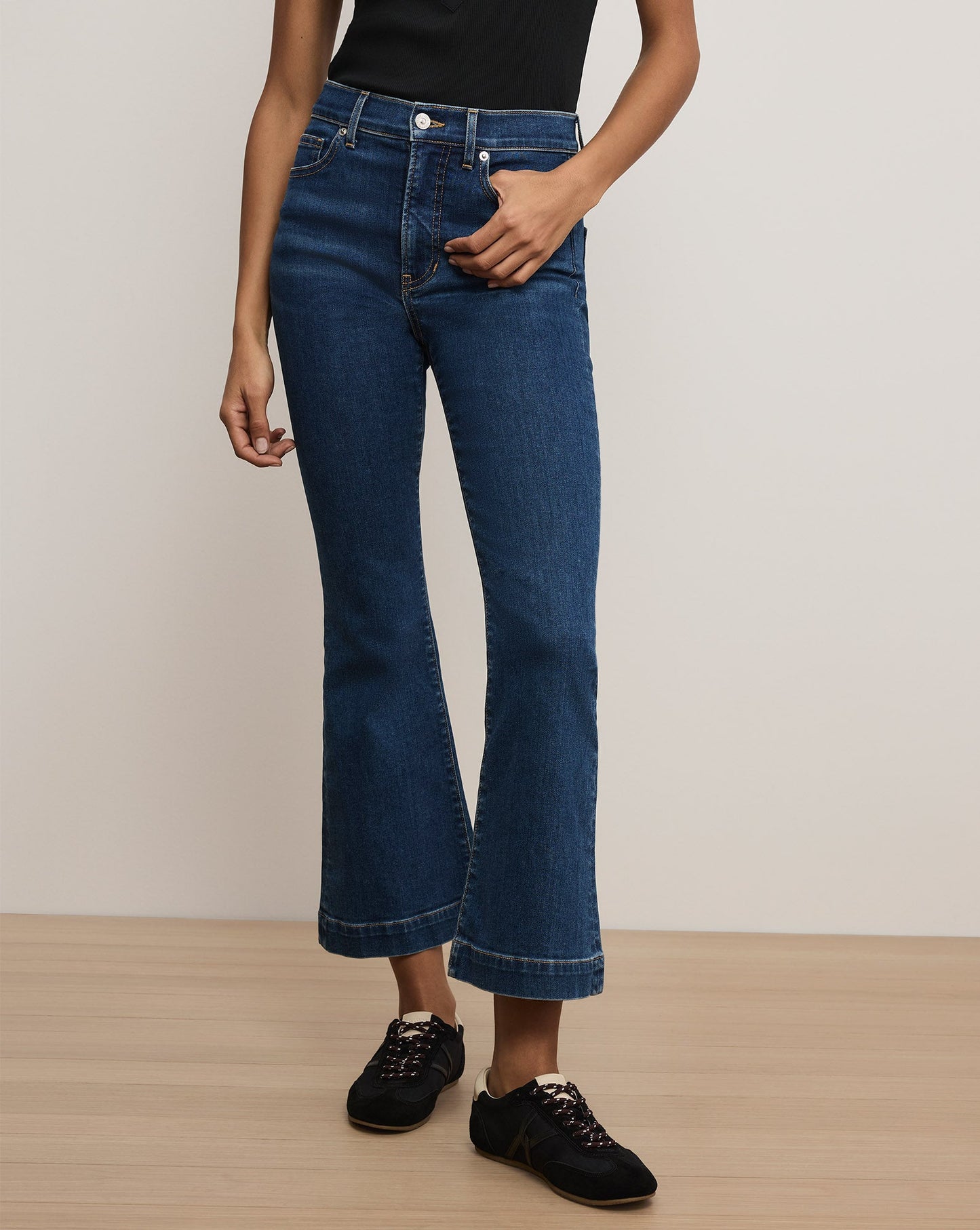 Carson Kick-Flare Jean