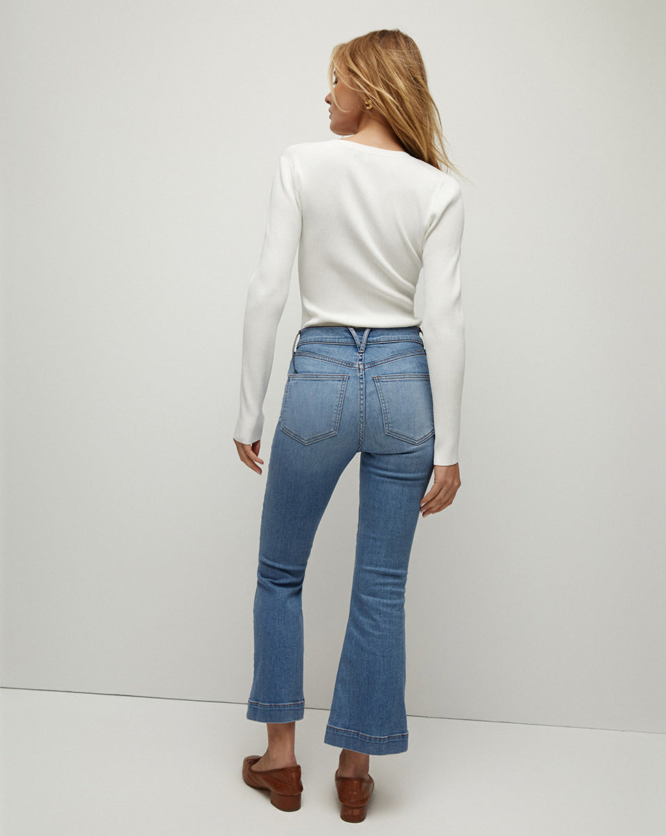 Carson Kick-Flare Jean
