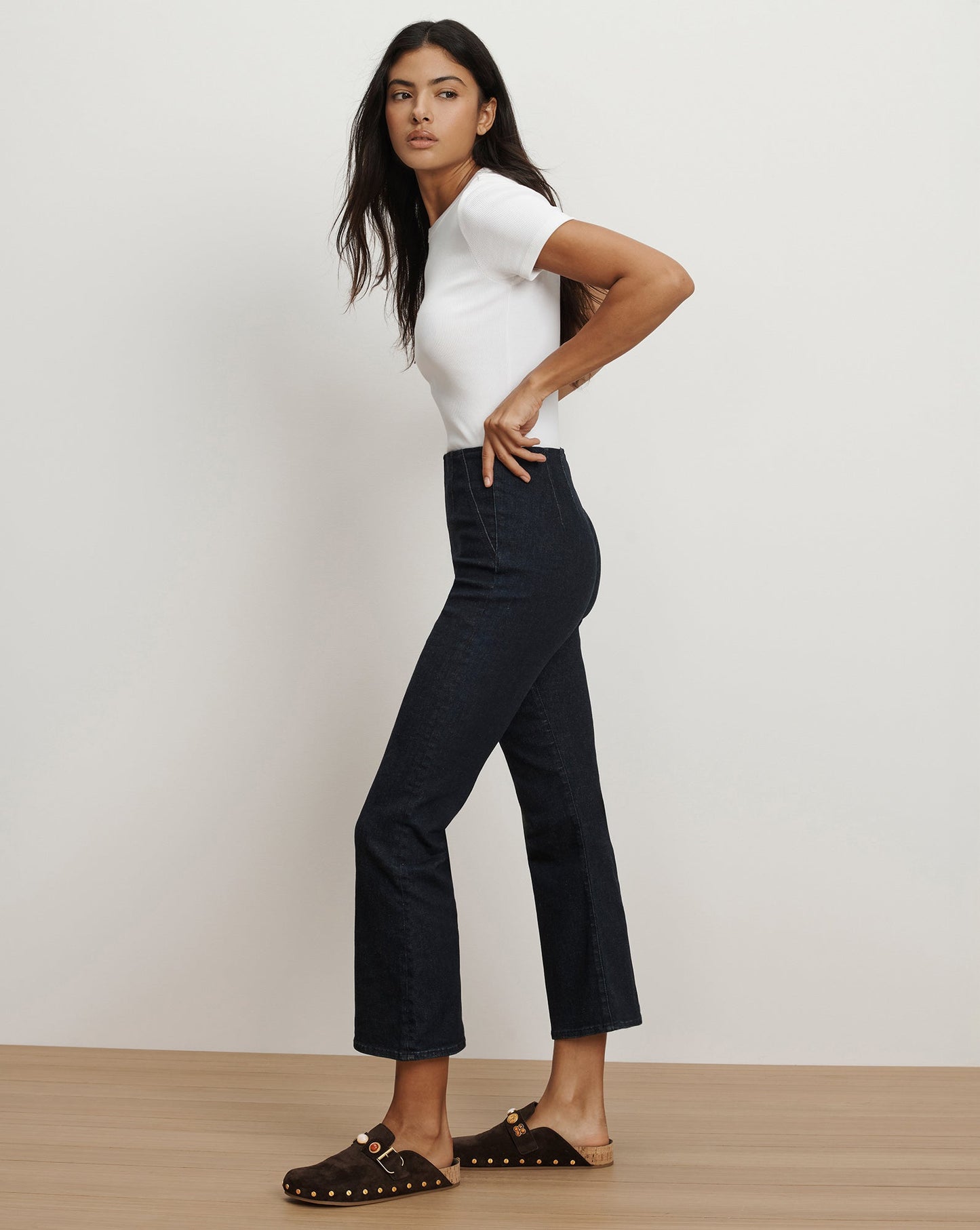 Carson Off-Duty Kick-Flare Jean