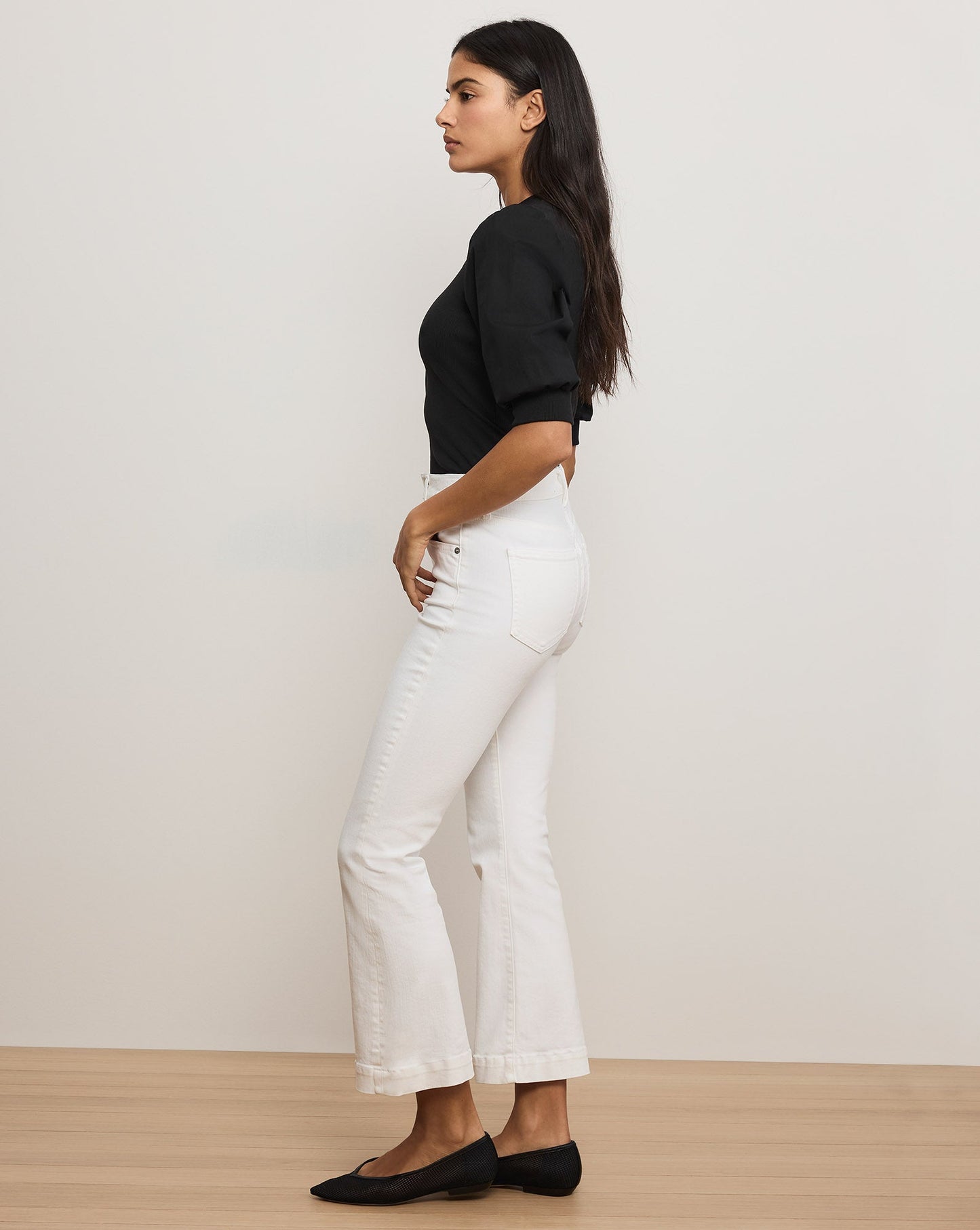 Carson Kick-Flare Jean