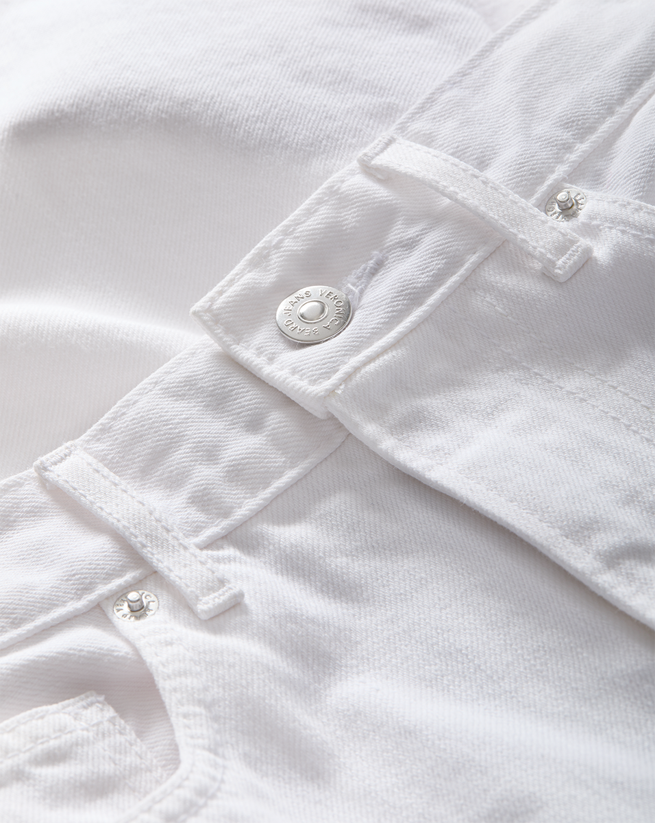 Taylor Cuffed Cropped Wide-Leg Jean