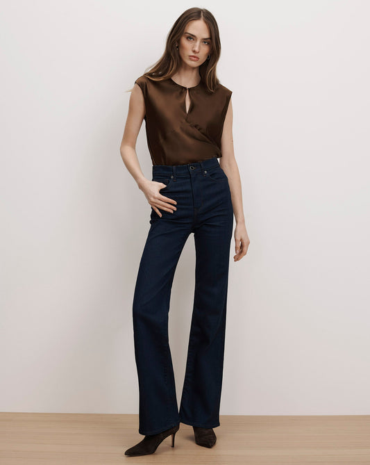 Crosbie Slim Wide-Leg Jean
