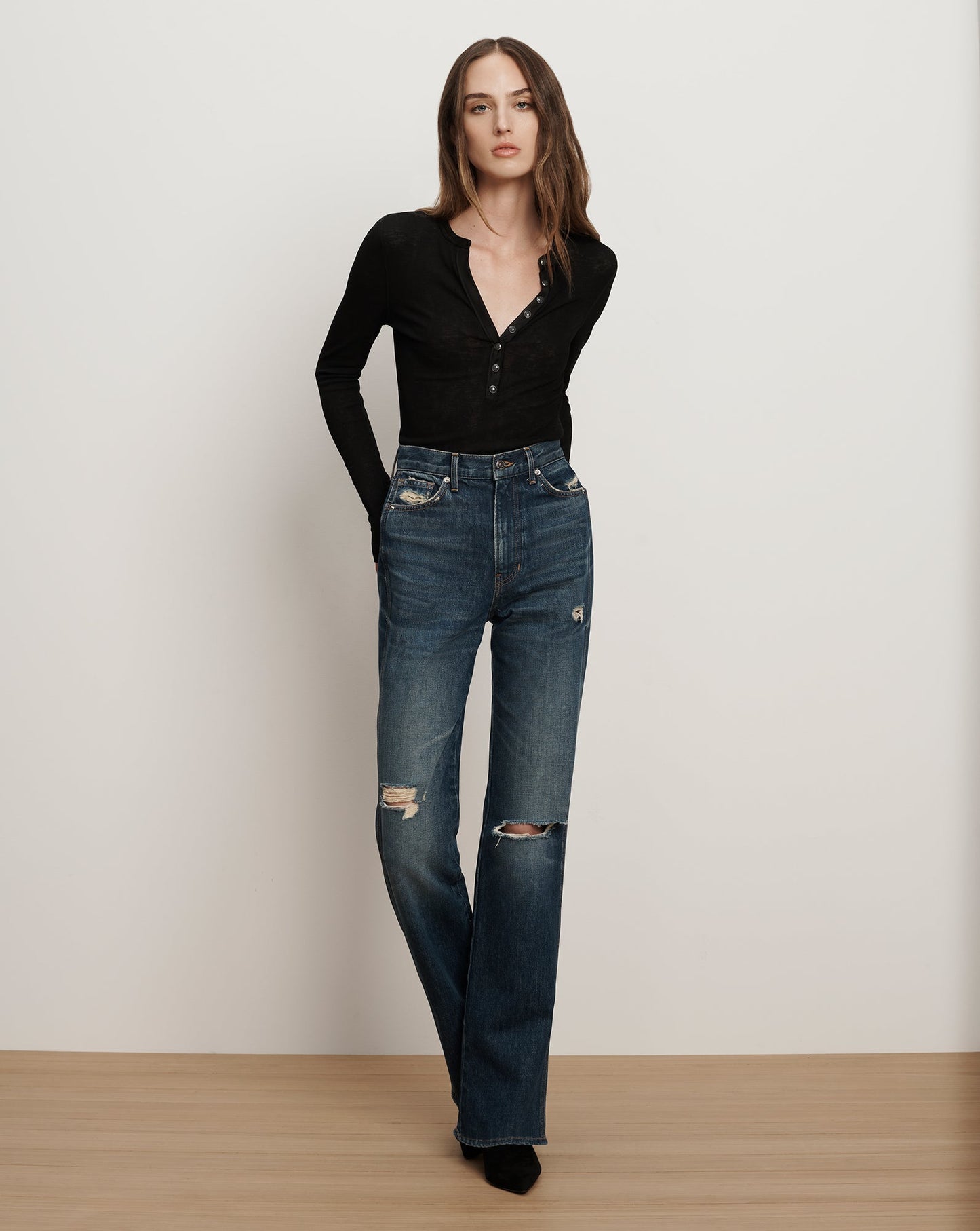 Dylan Straight-Leg Jean