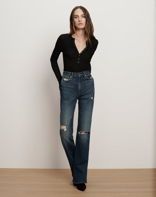 Dylan Straight-Leg Jean