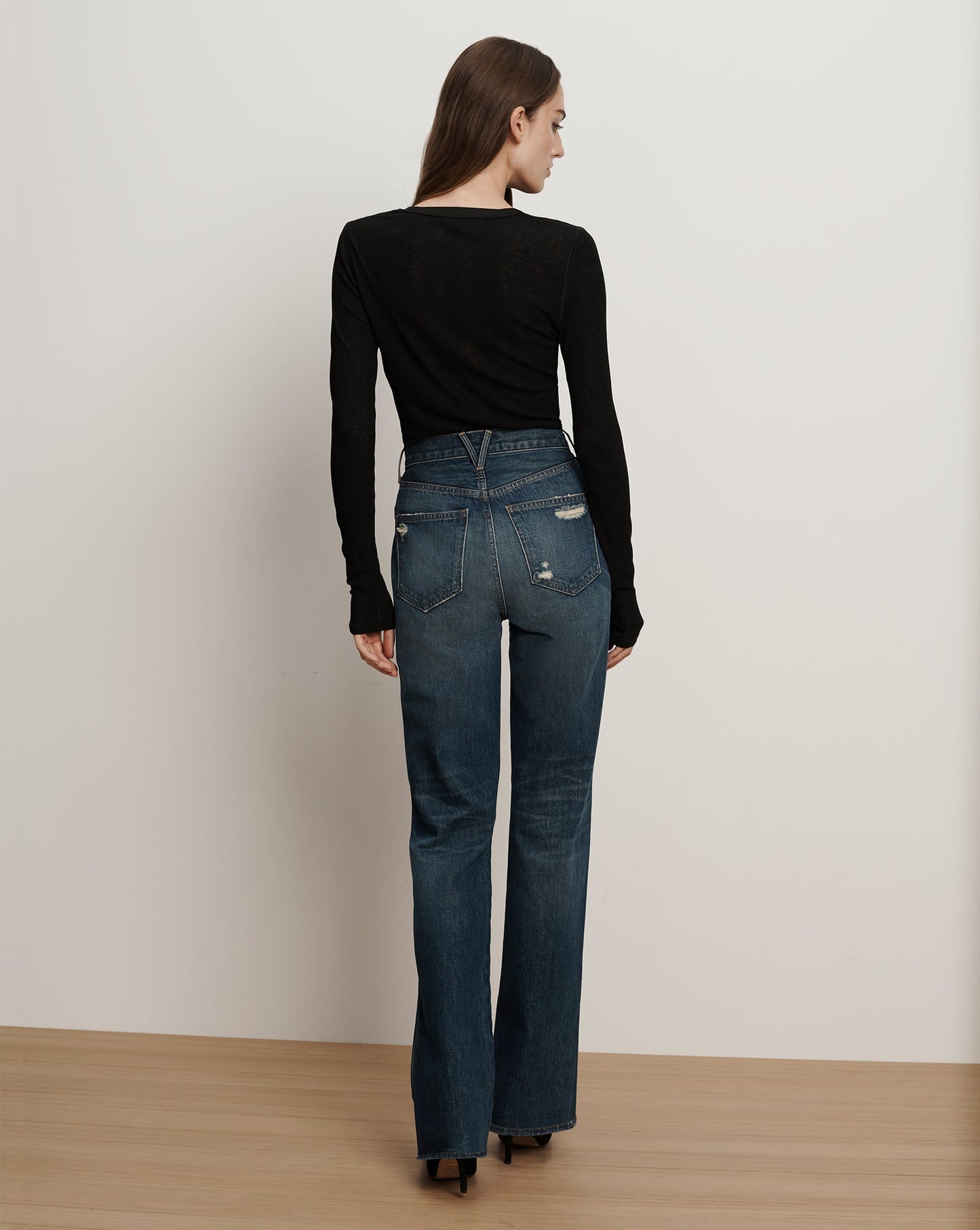 Dylan Straight-Leg Jean