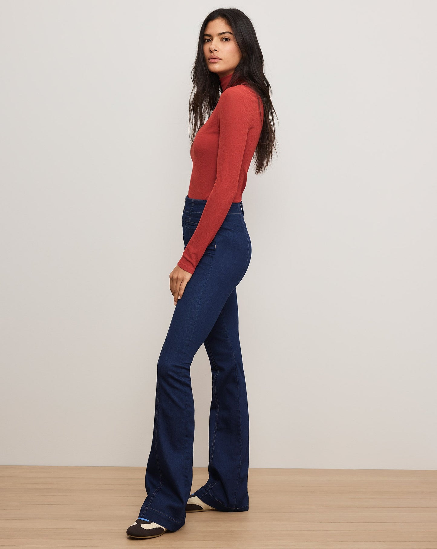 Beverly Skinny-Flare Trouser Jean
