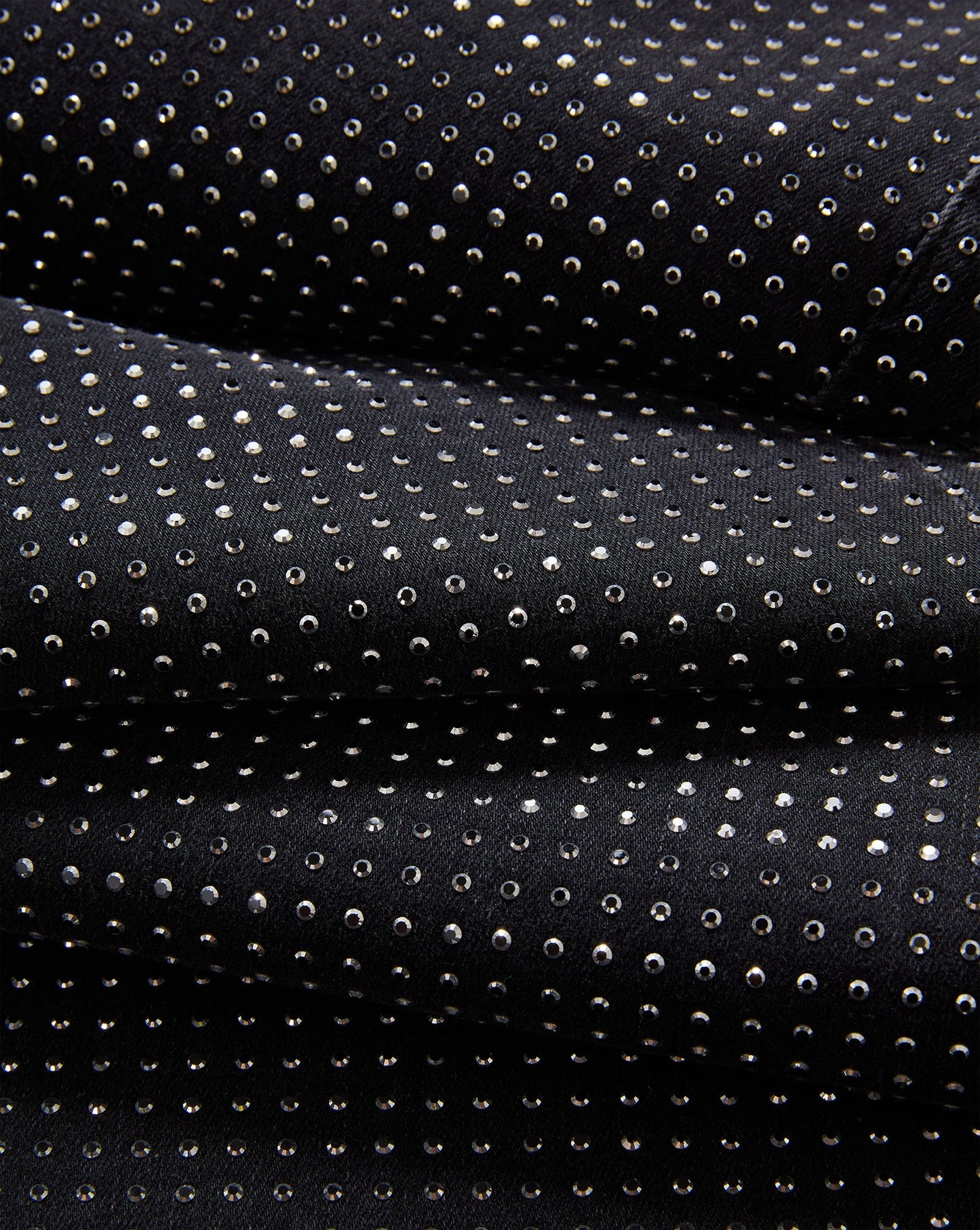 Crosbie Rhinestone Slim Wide-Leg Jean