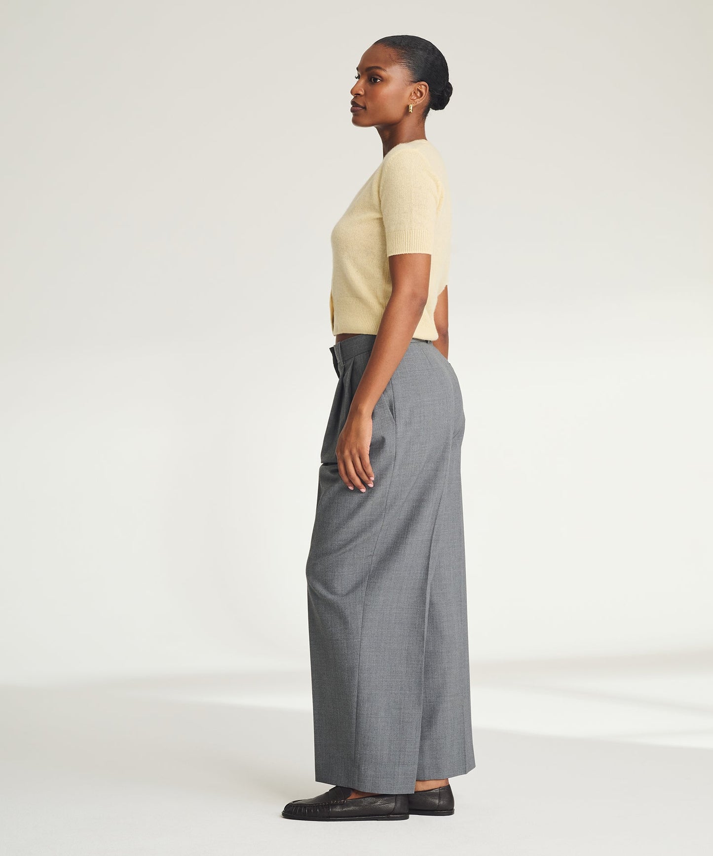 Lightweight Cashmere Short Sleeve Cardigan