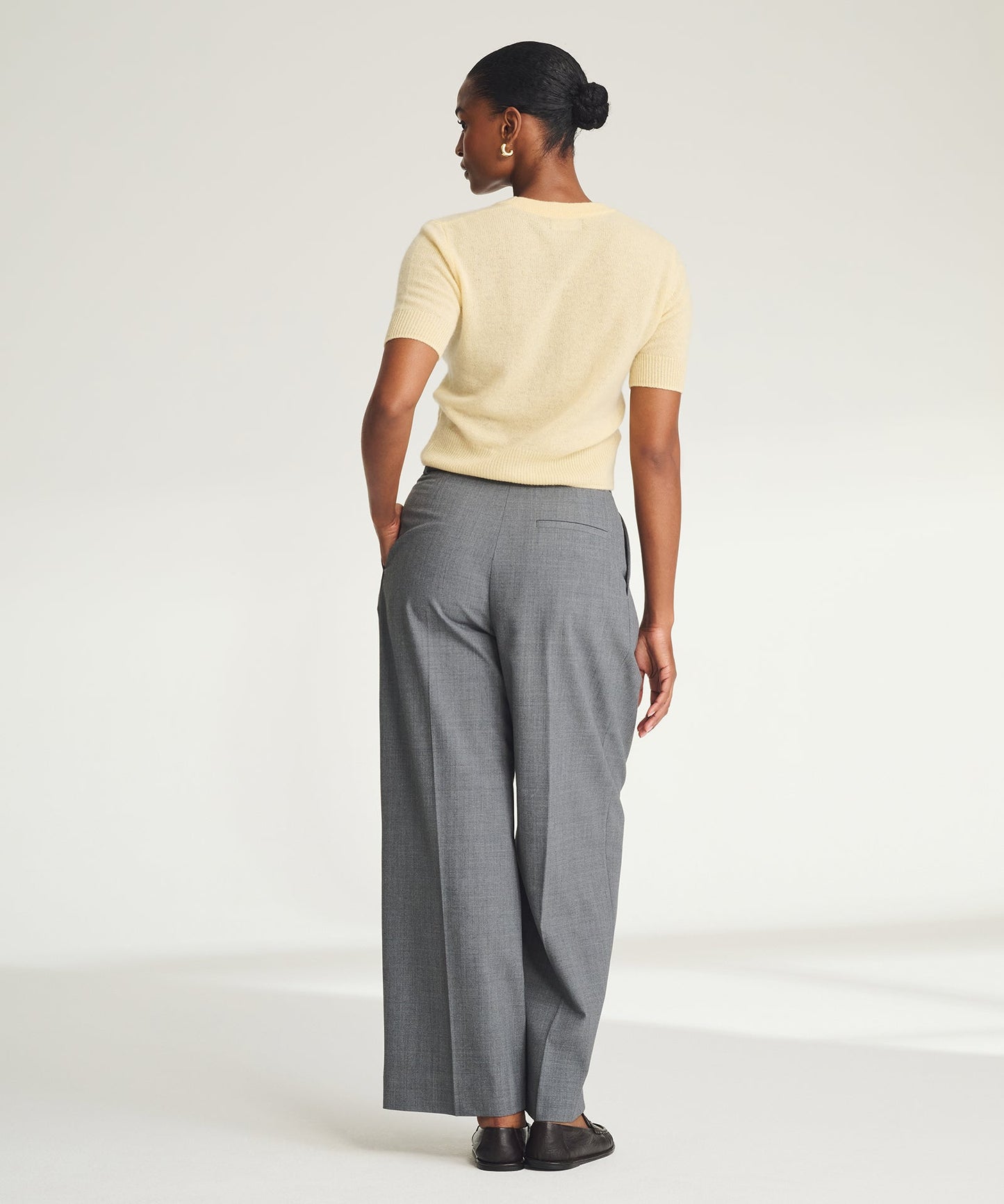 Lightweight Cashmere Short Sleeve Cardigan