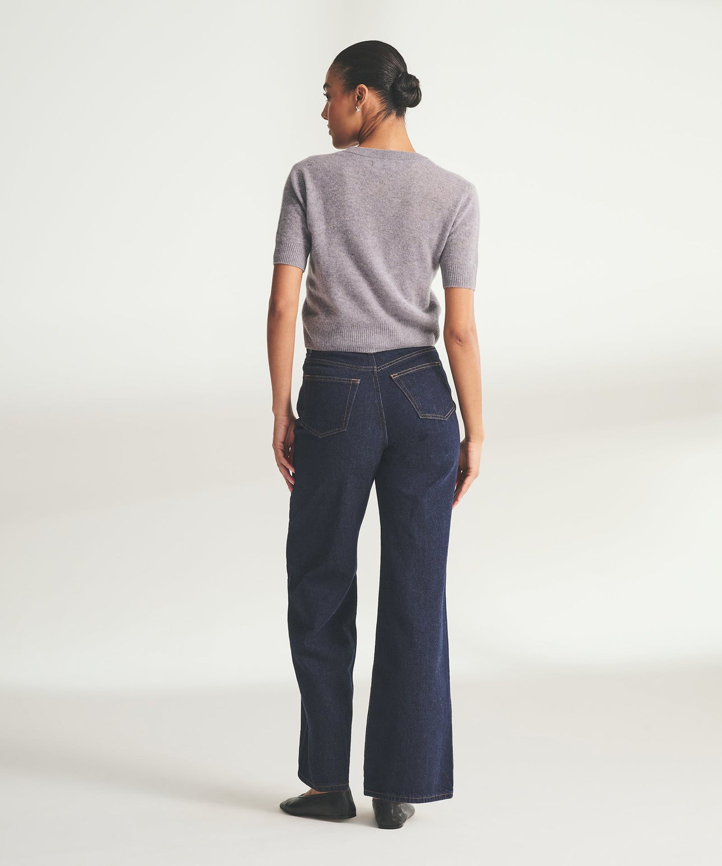 Lightweight Cashmere Short Sleeve Cardigan