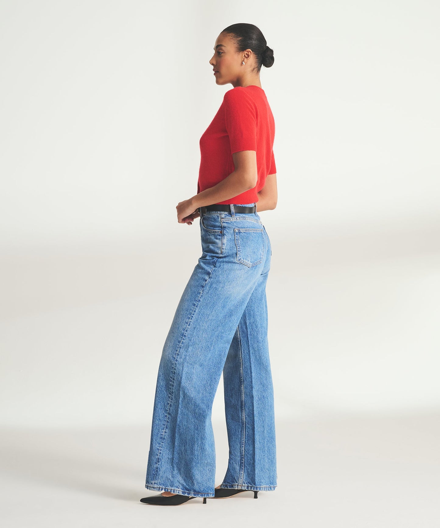 Lightweight Cashmere Short Sleeve Cardigan