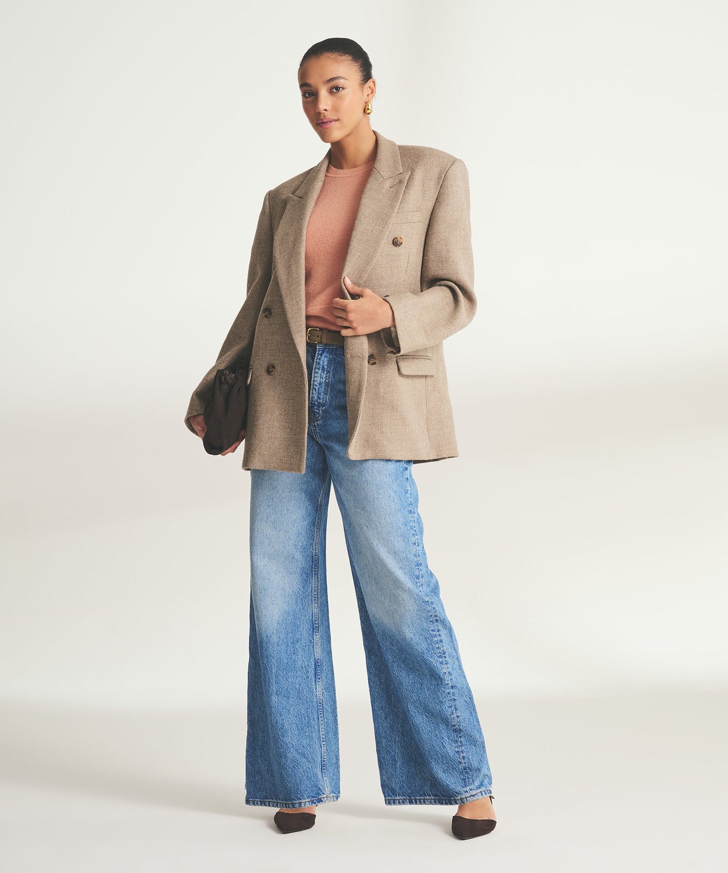 Lightweight Cashmere Short Sleeve Sweater