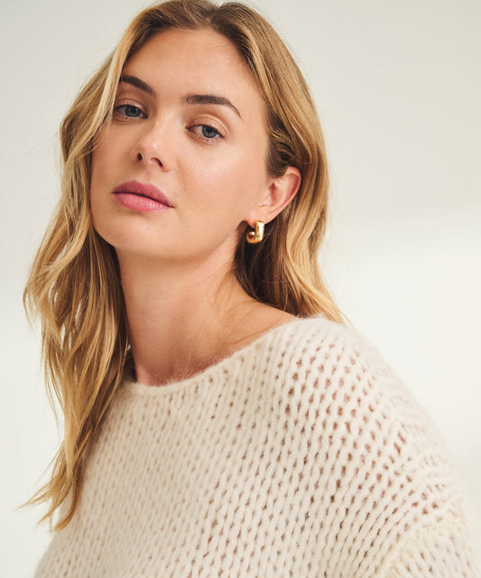 Lofty Alpaca Boatneck Sweater