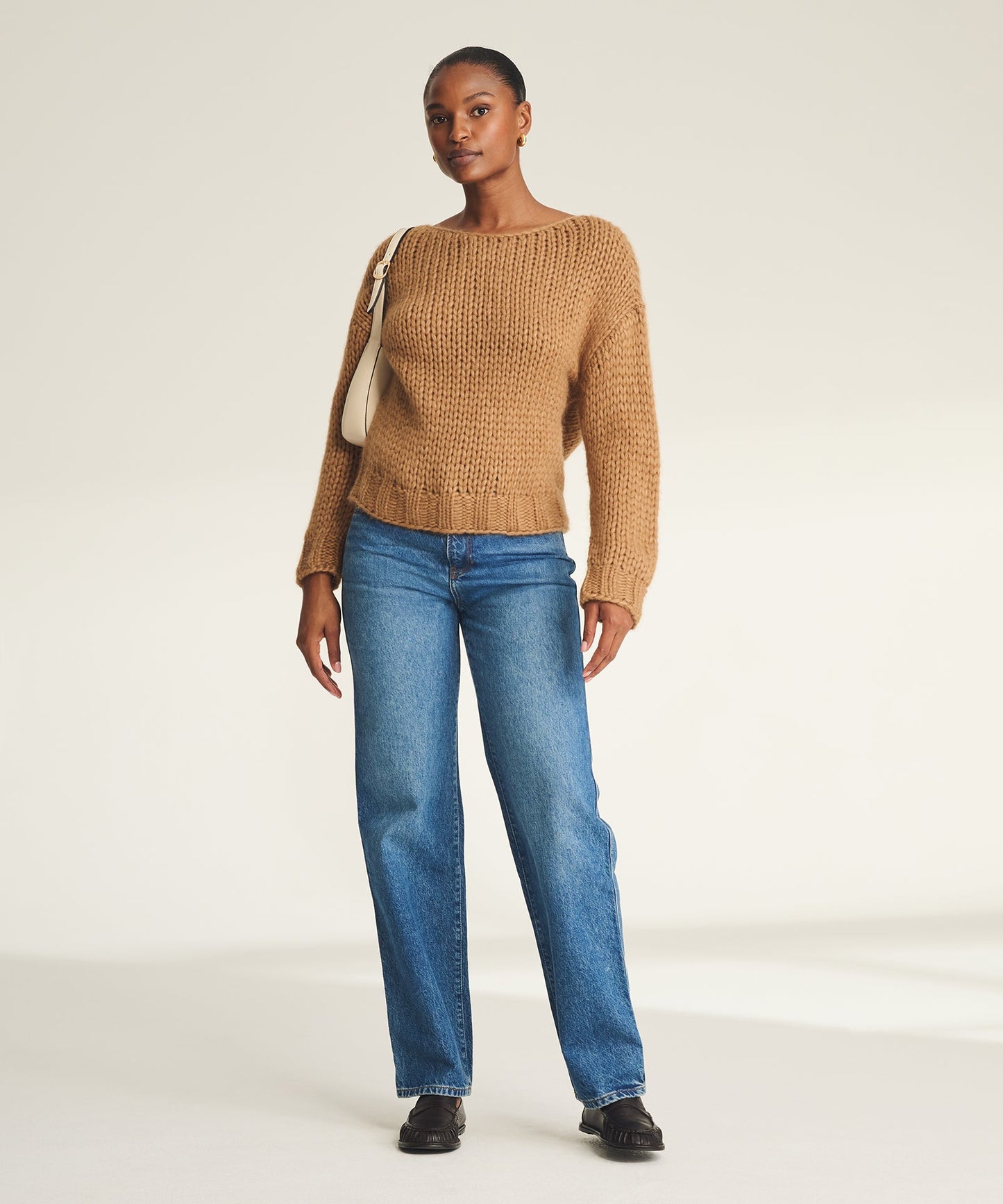 Lofty Alpaca Boatneck Sweater