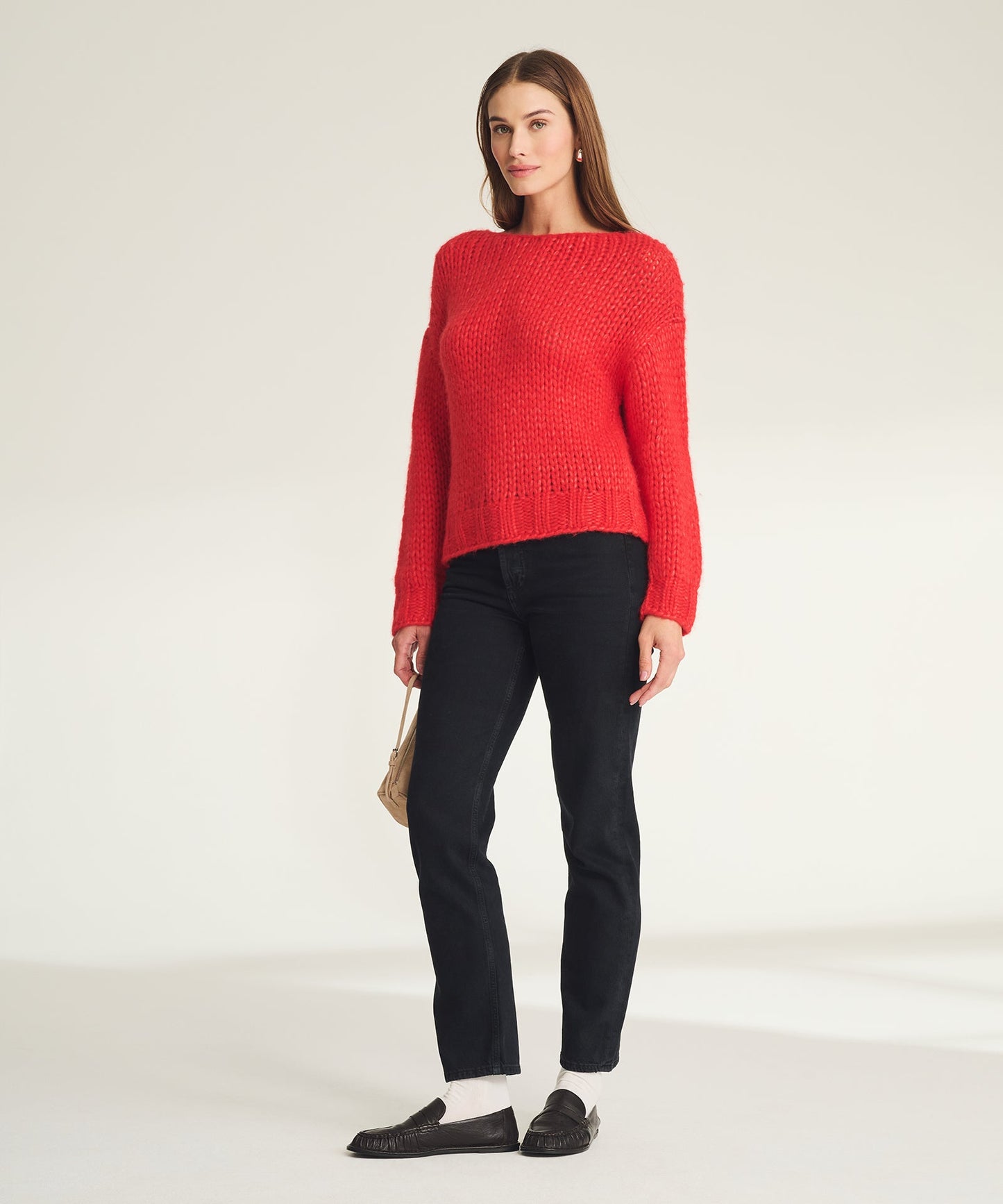 Lofty Alpaca Boatneck Sweater