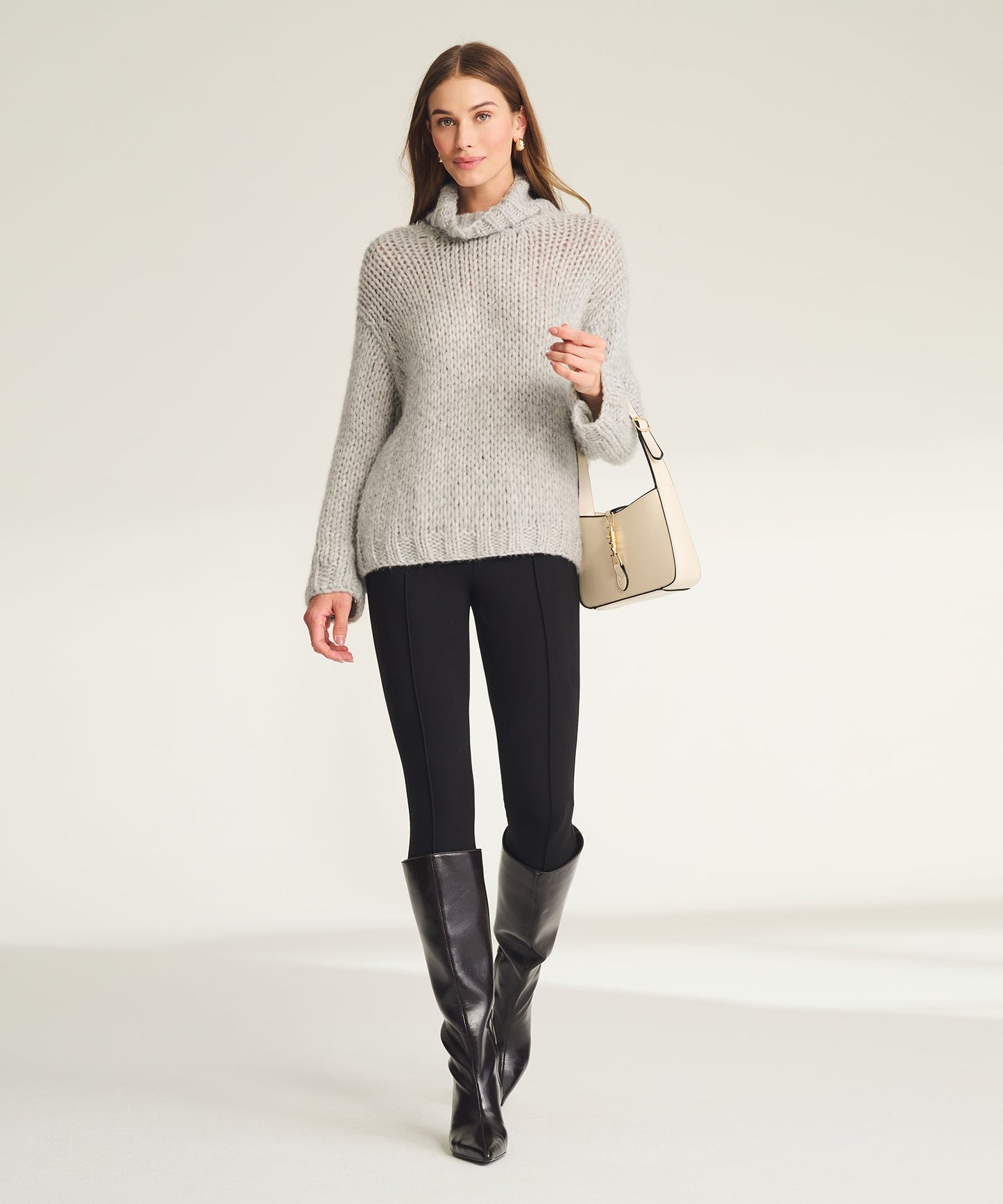 Lofty Alpaca Turtleneck Sweater