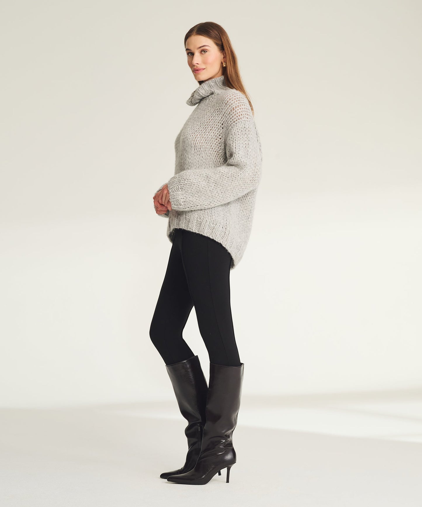 Lofty Alpaca Turtleneck Sweater