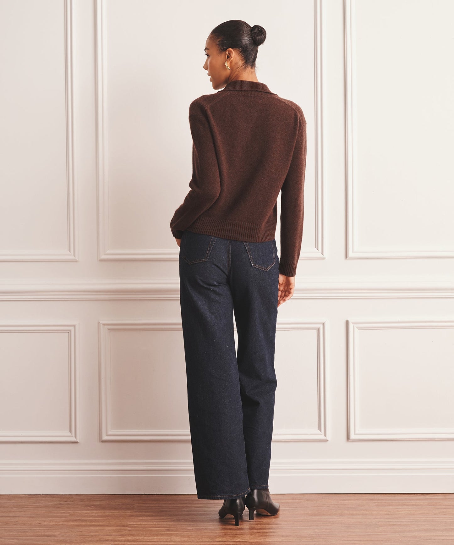 Luxe Cashmere Collared Cardigan