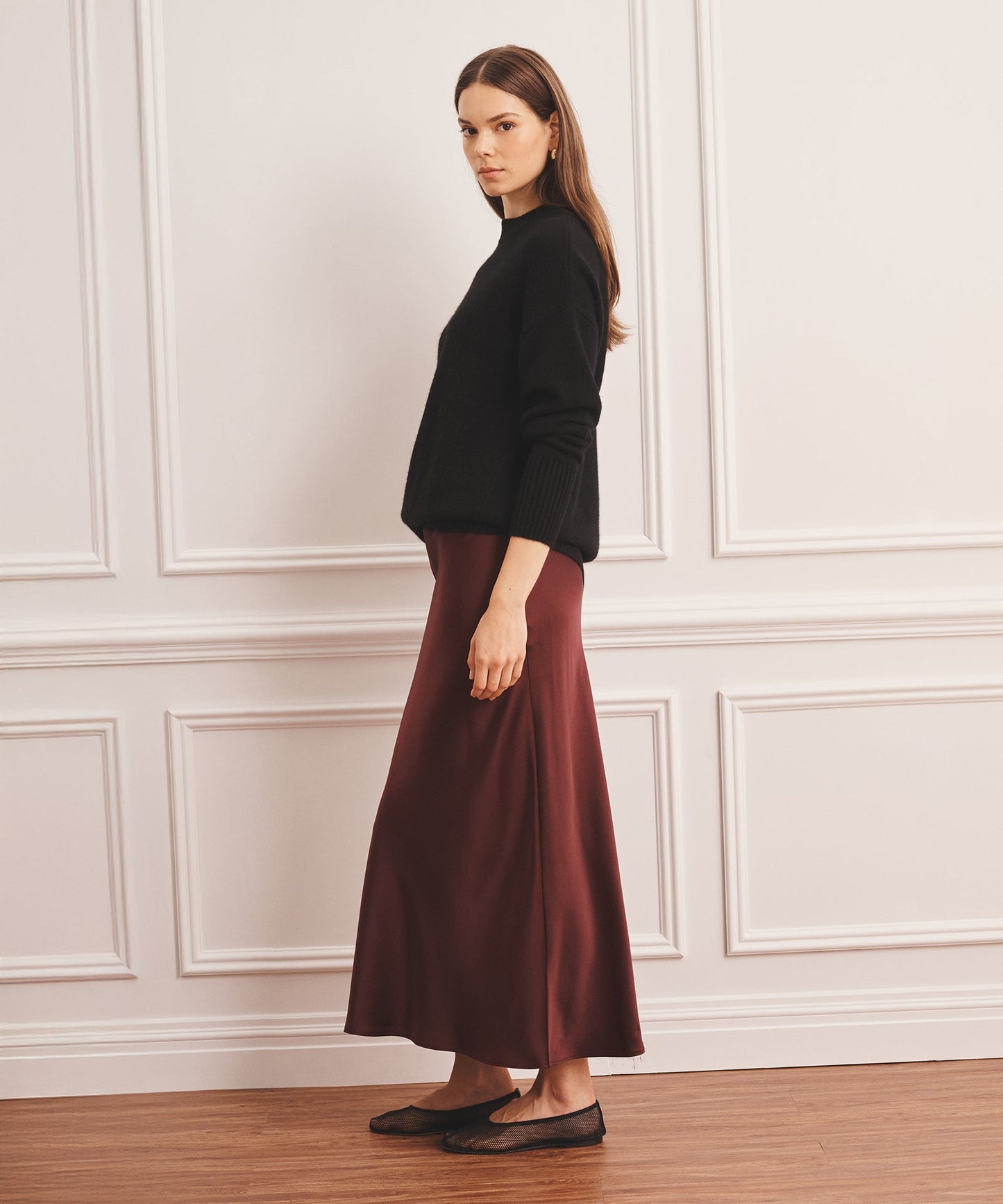 Luxe Cashmere Oversized Crewneck Sweater