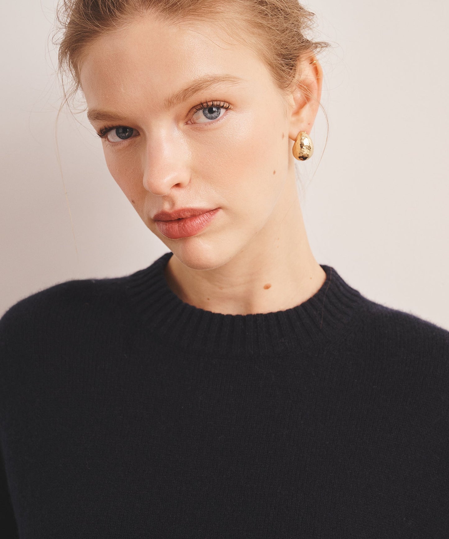 Luxe Cashmere Oversized Crewneck Sweater