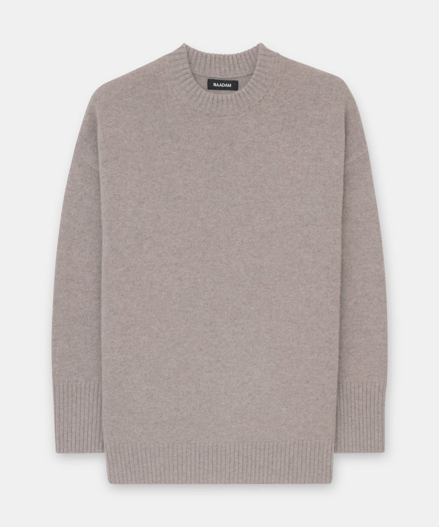 Luxe Cashmere Oversized Crewneck Sweater