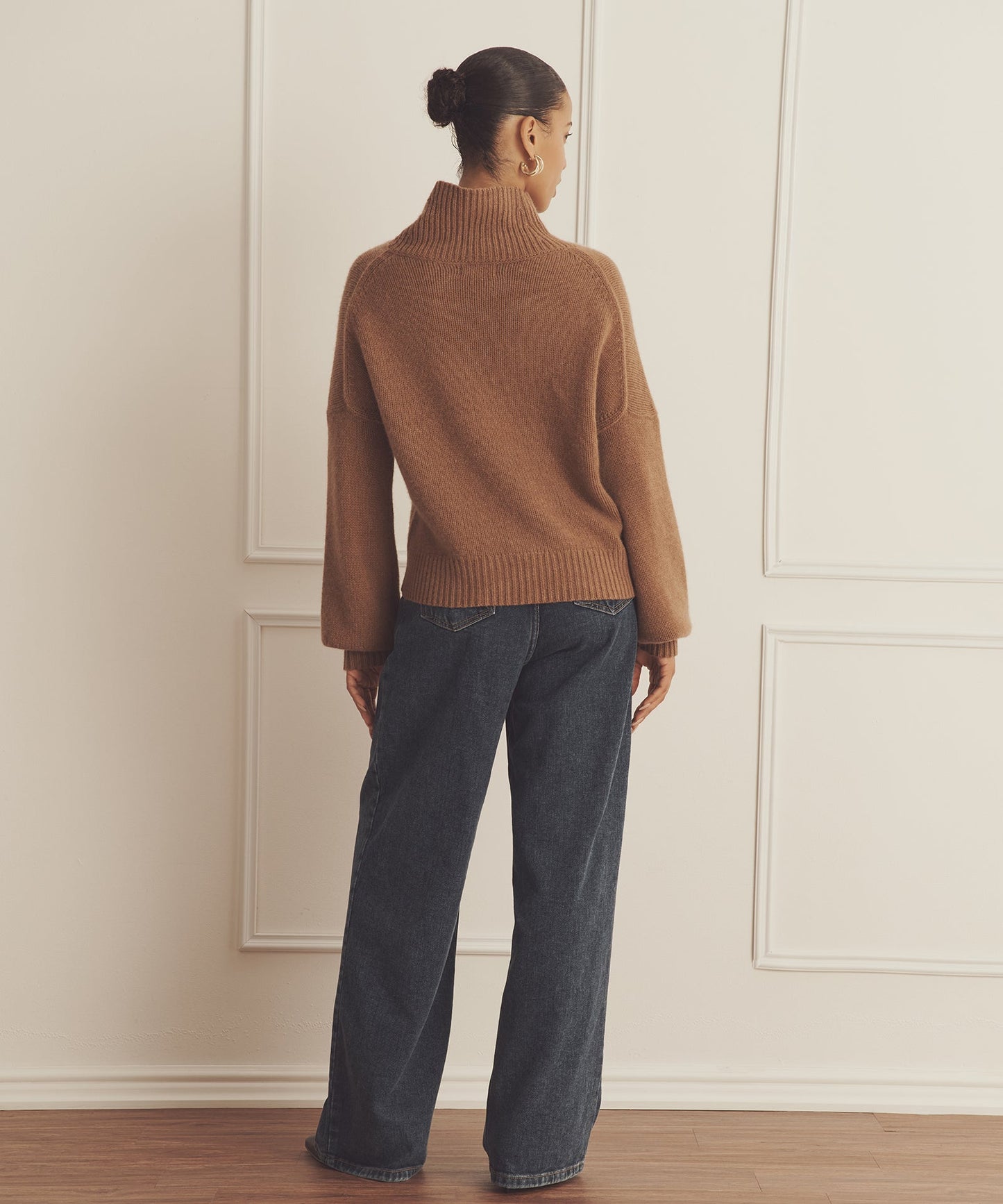 Luxe Cashmere Oversized Turtleneck