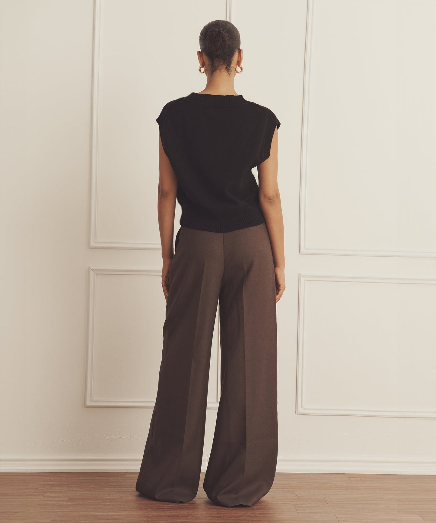 Luxe Cashmere V-Neck Vest