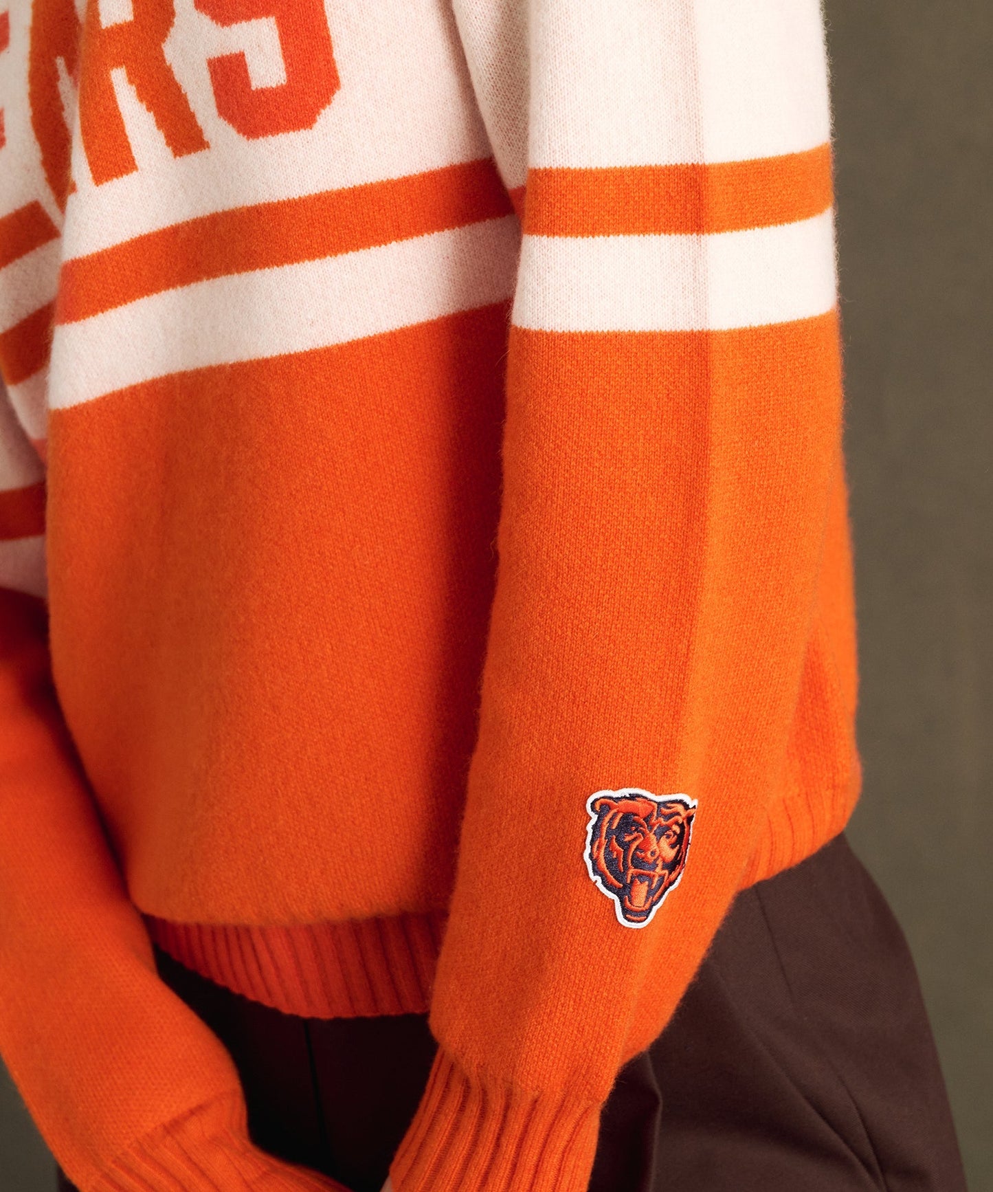 NFL Luxe Cashmere Oversized Crewneck Sweater