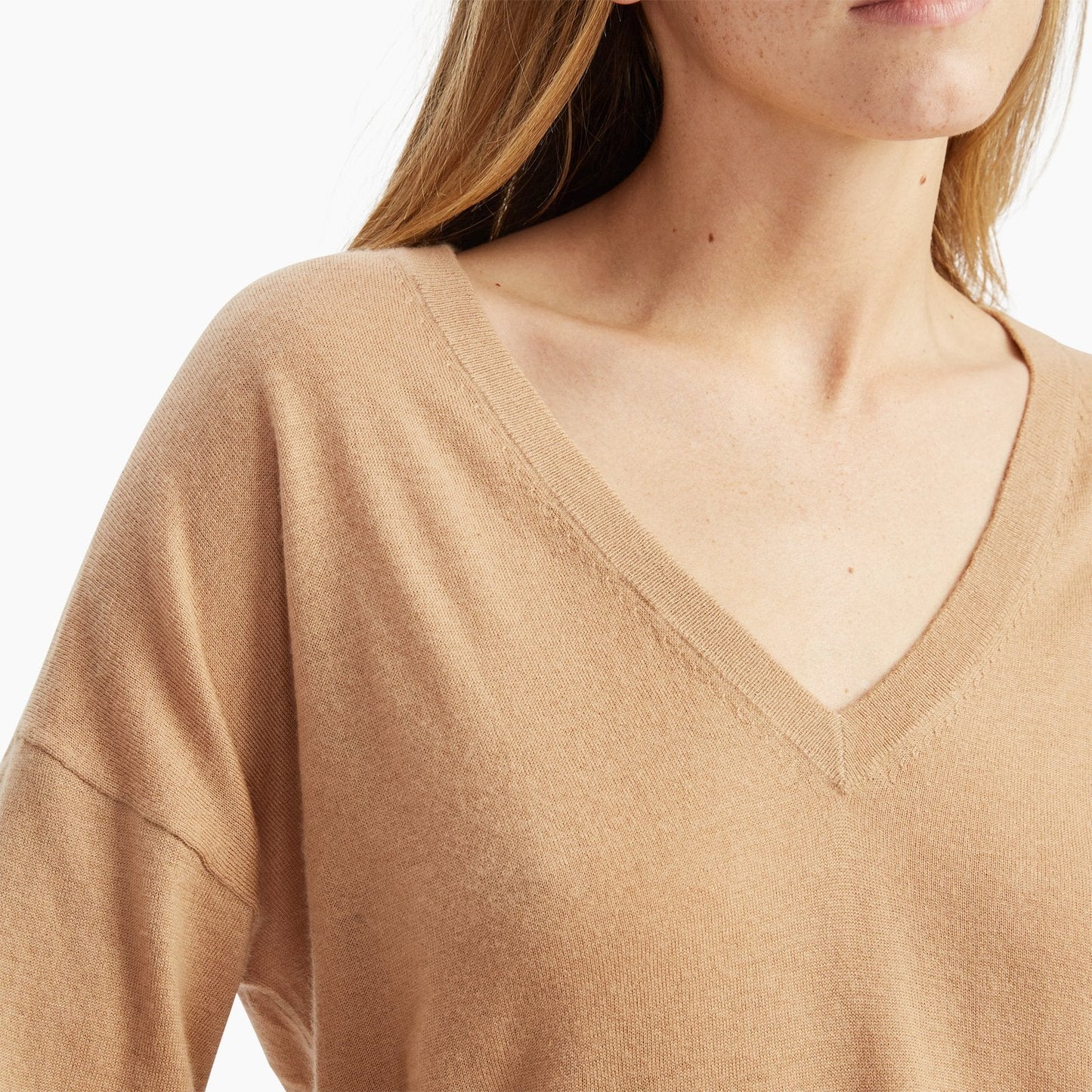 Super Fine Cashmere V-Neck