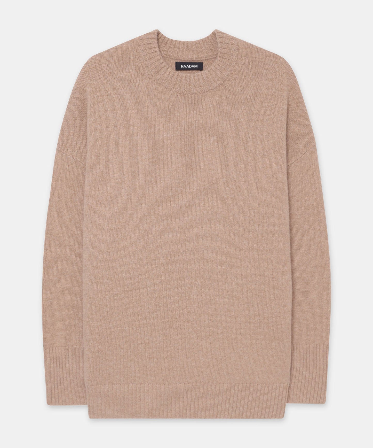 Luxe Cashmere Oversized Crewneck Sweater