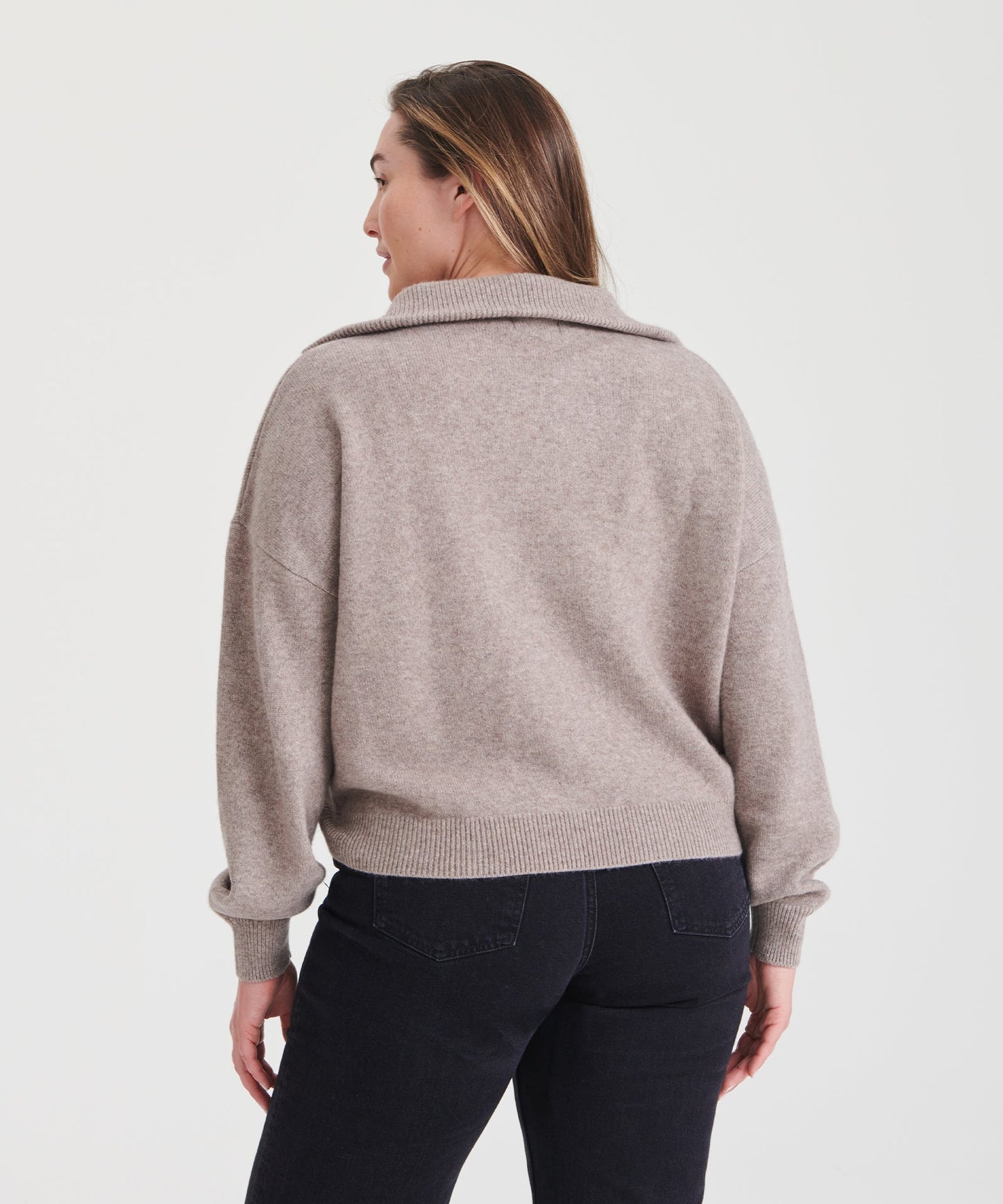Luxe Cashmere Quarter Zip