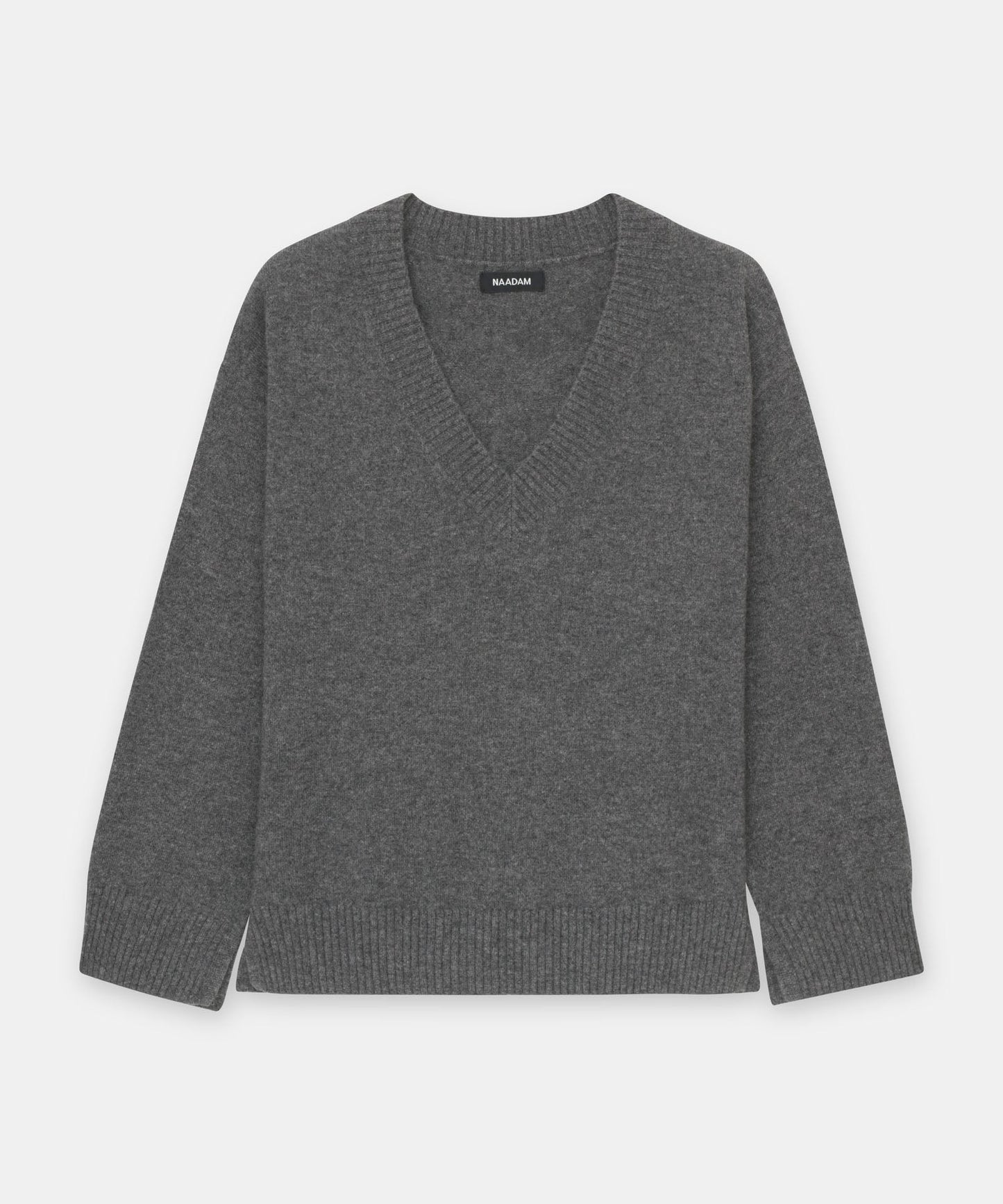 Signature Cashmere Wide Sleeve V-Neck Sweater