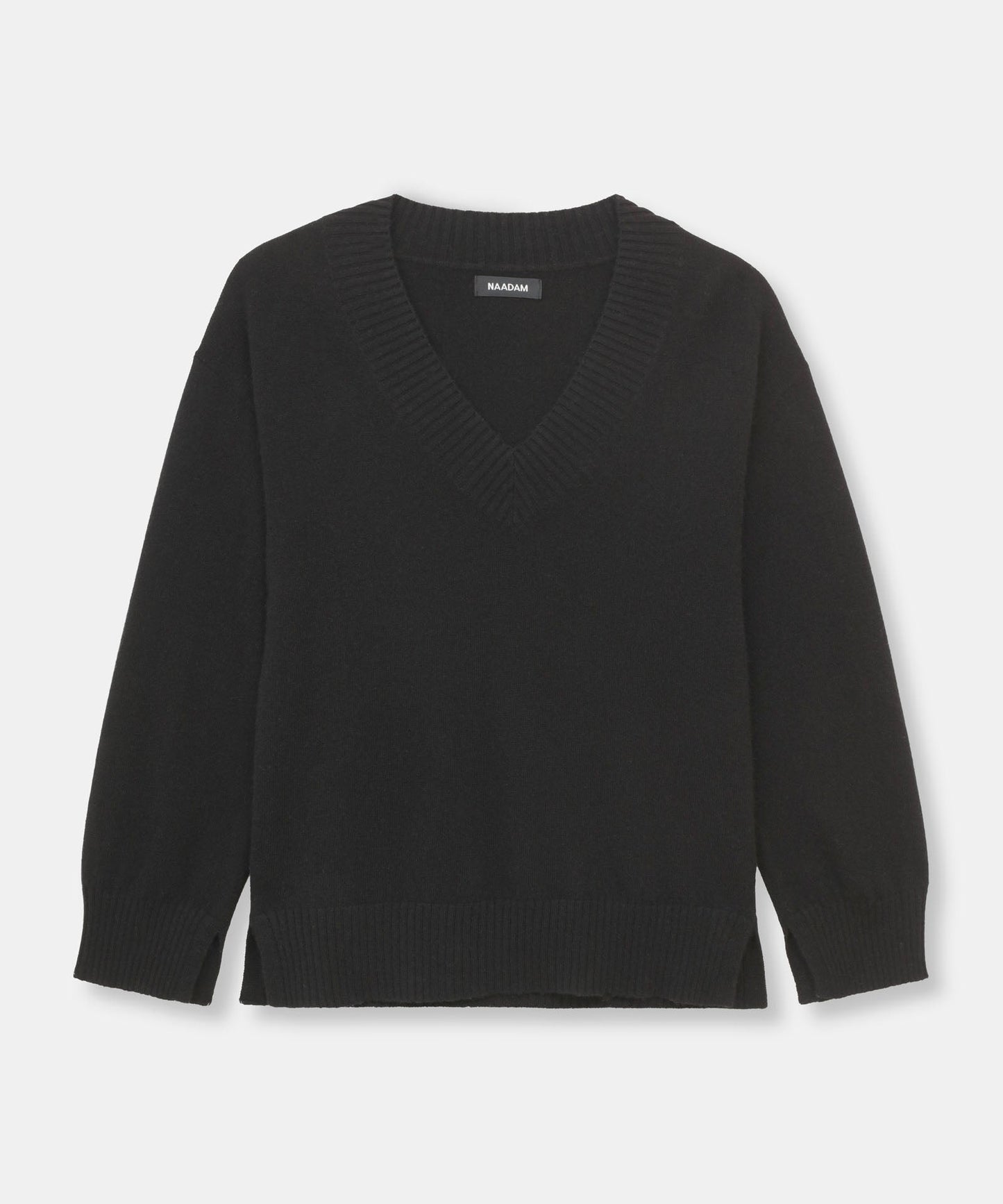 Signature Cashmere Wide Sleeve V-Neck Sweater