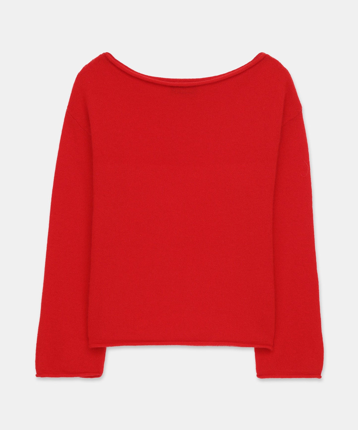 Lightweight Cashmere Relaxed Boatneck Sweater
