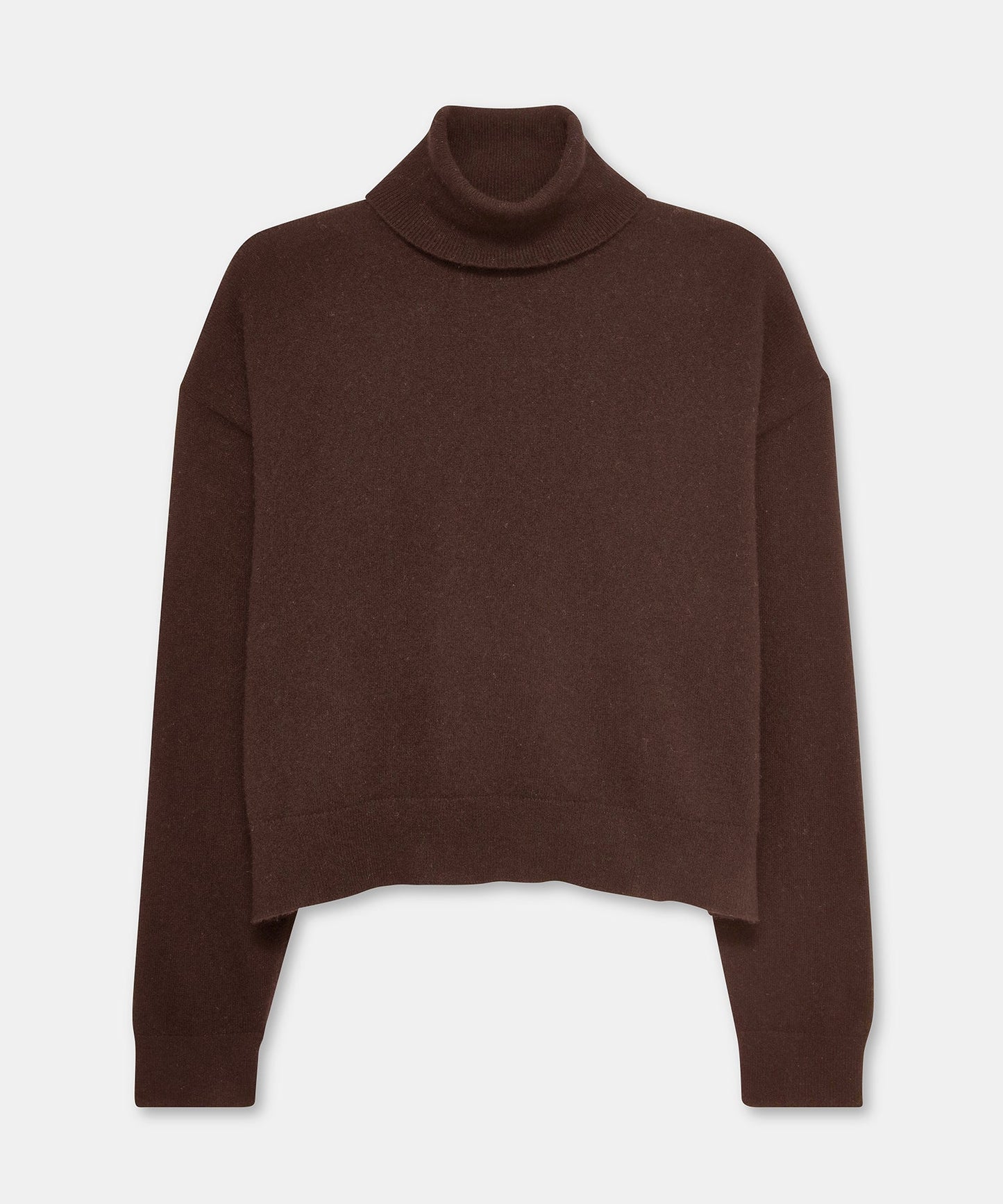 Signature Cashmere Boxy Turtleneck Sweater