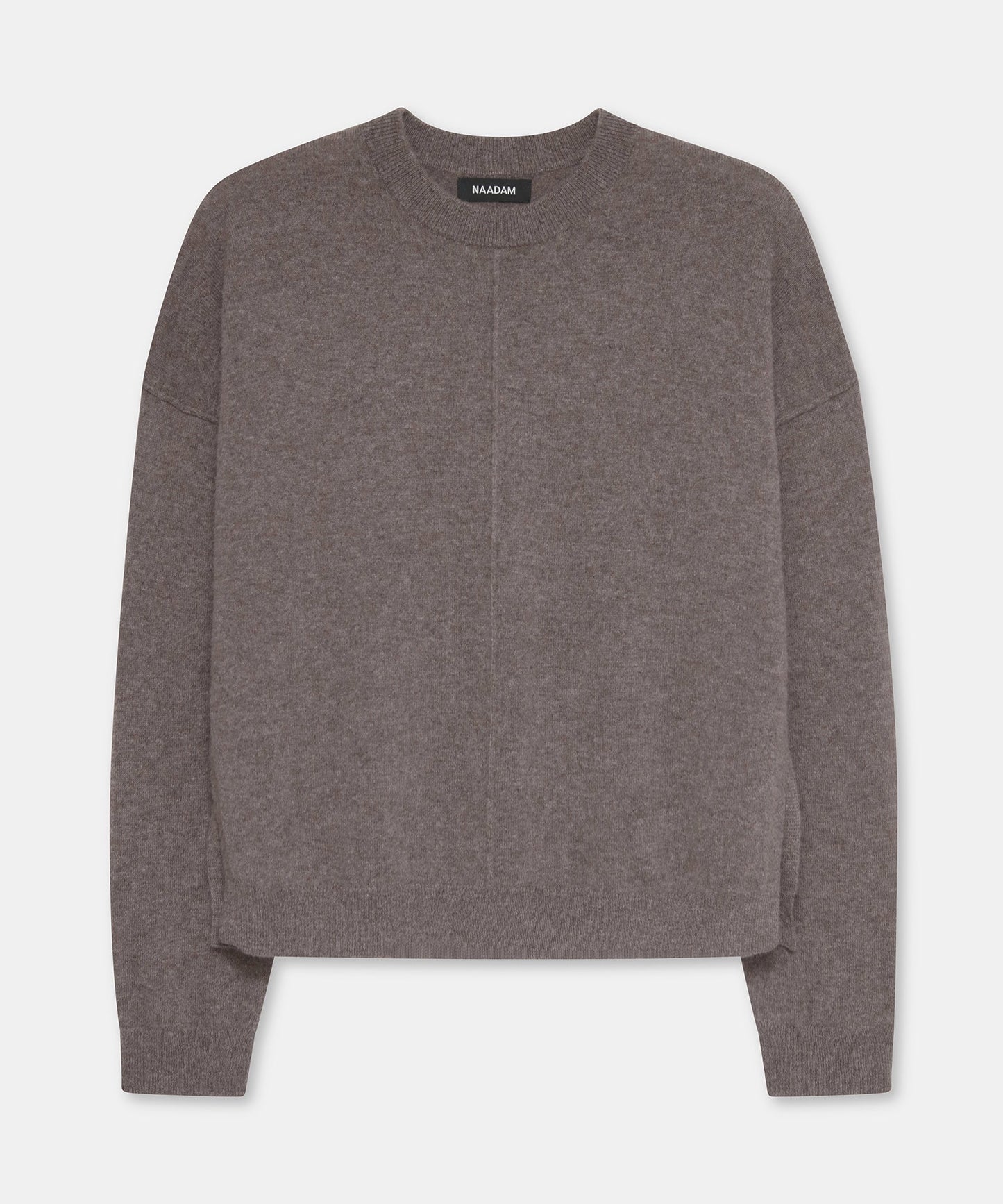 Signature Cashmere Crewneck Sweater with Pintucks