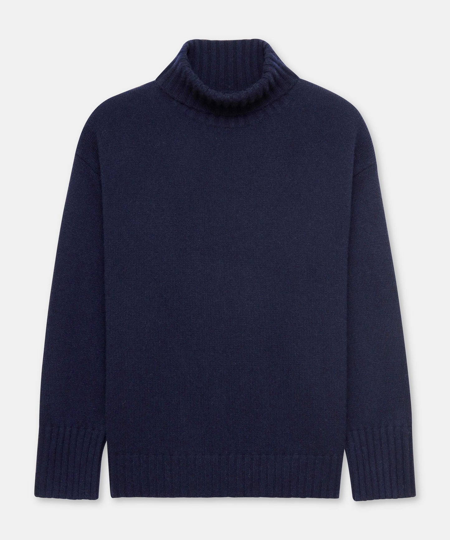 Luxe Cashmere Turtleneck Sweater
