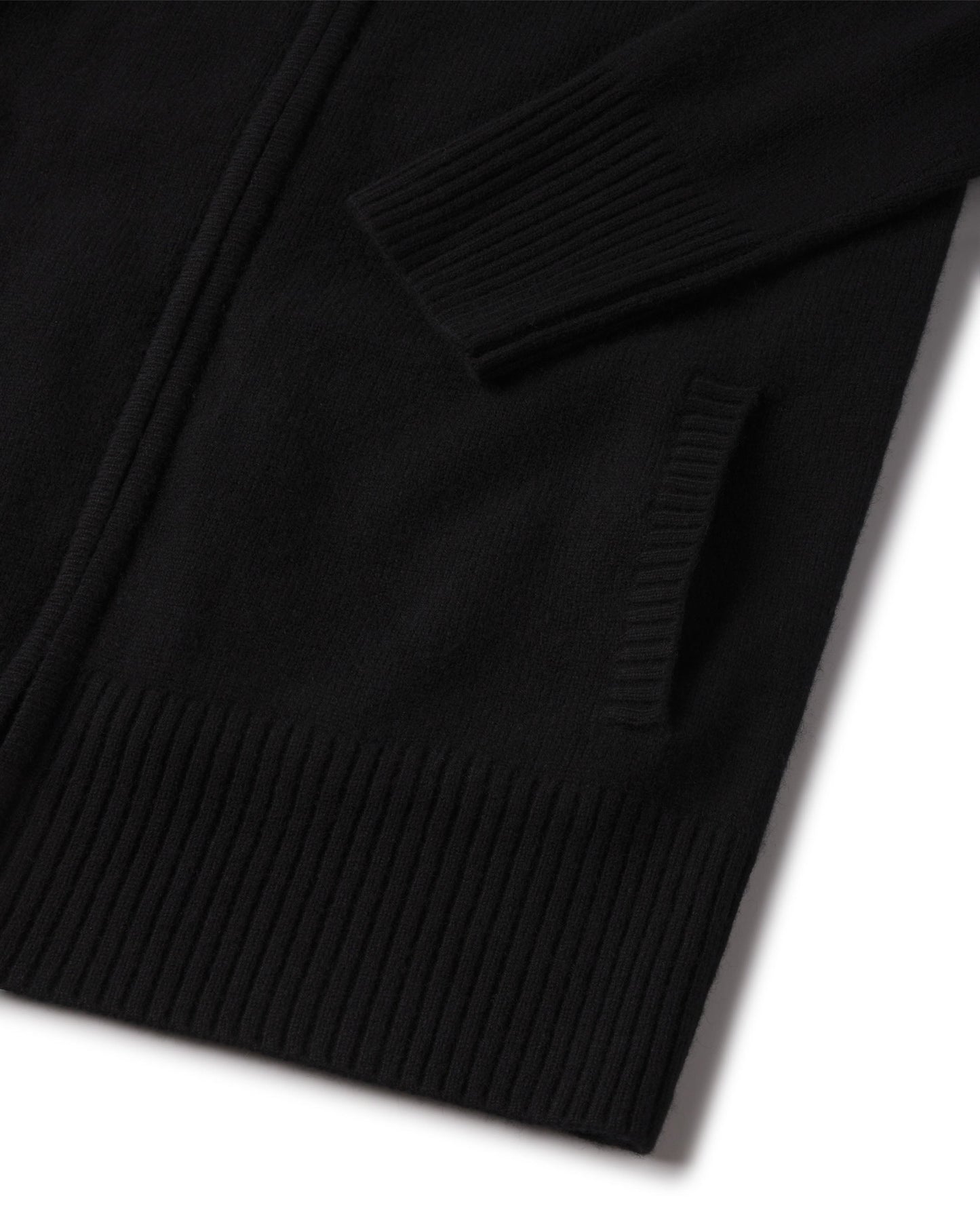 Cashmere Stand Collar Cardigan