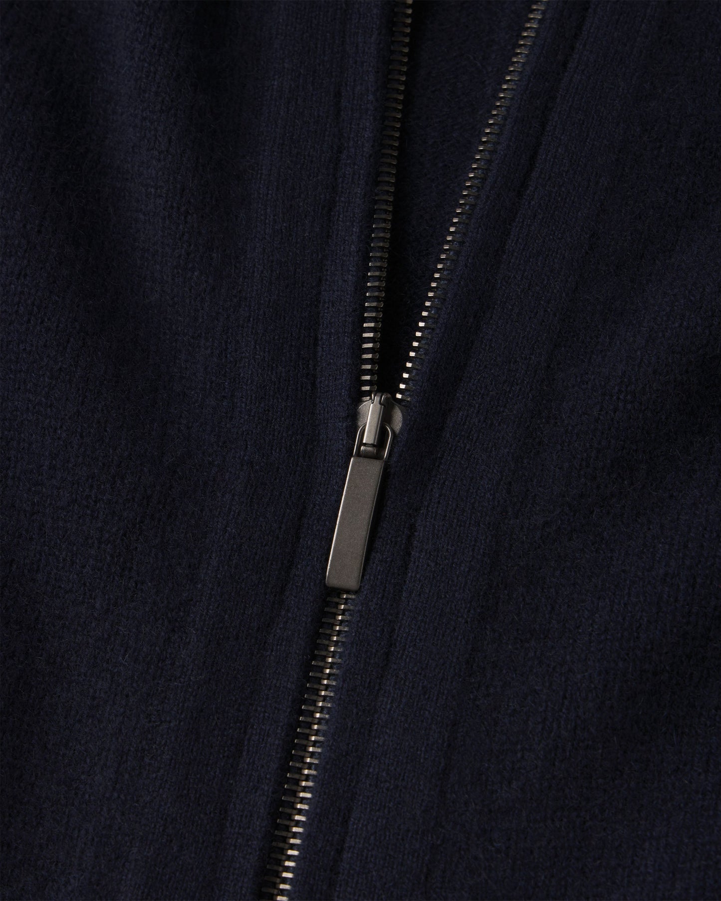 Cashmere Zip Up Cardigan