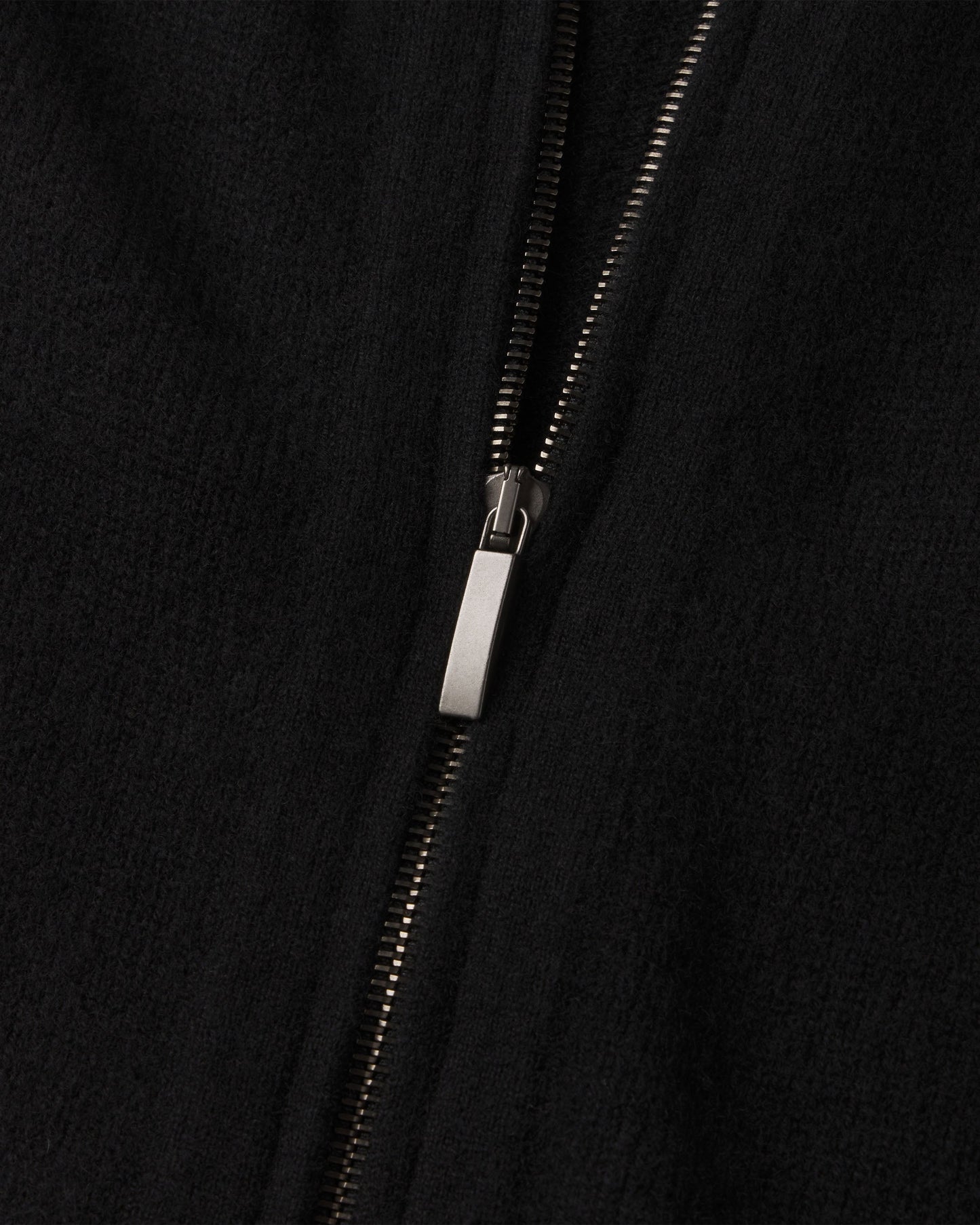 Cashmere Zip Up Cardigan