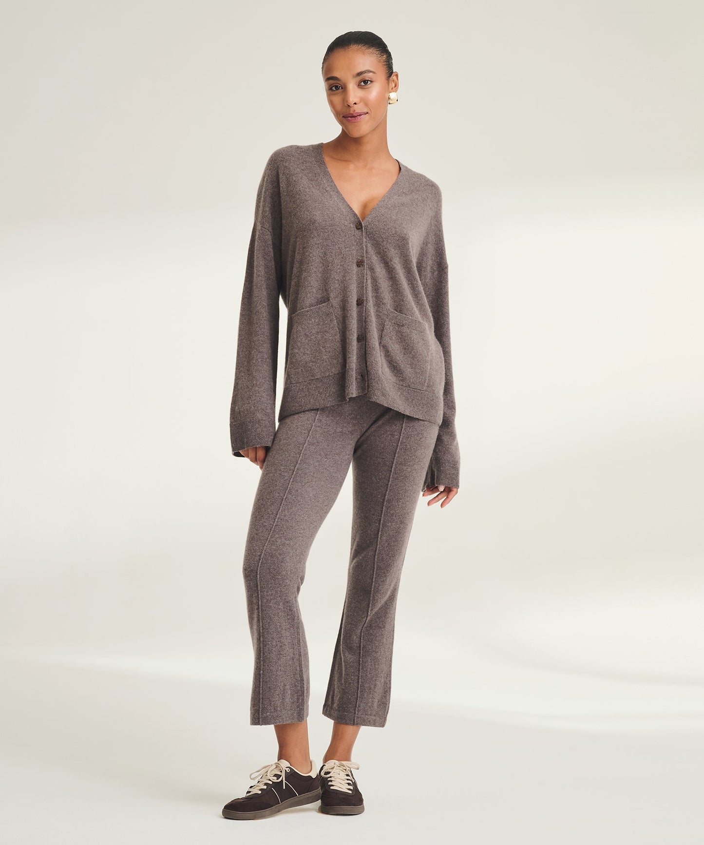 Signature Cashmere Boxy Cardigan