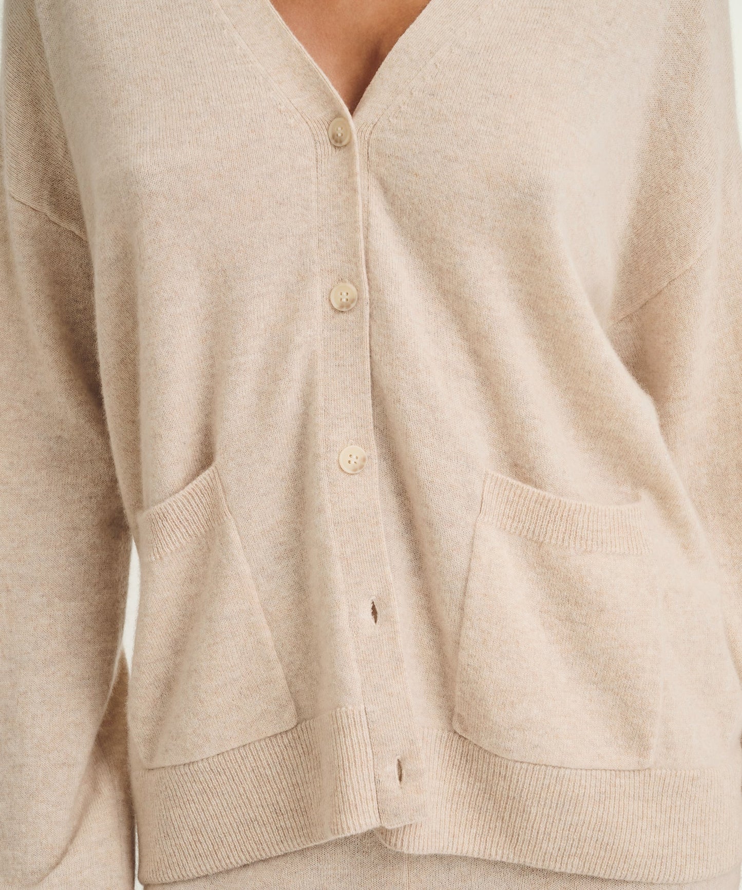 Signature Cashmere Boxy Cardigan