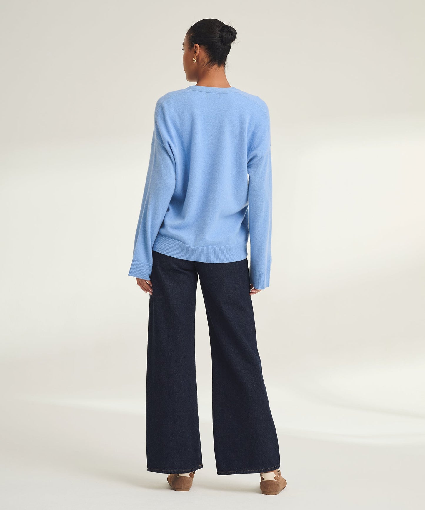 Signature Cashmere Boxy Cardigan