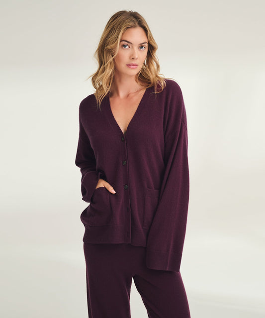 Signature Cashmere Boxy Cardigan